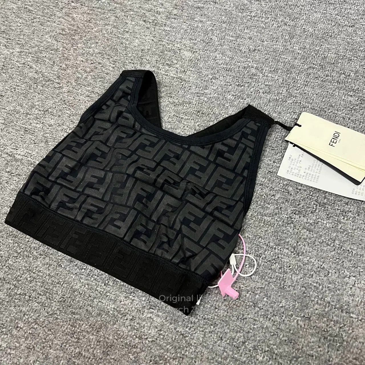 Fendi Fendi Women's Monogram Cross Tank. Size XS / US 0-2 / IT 36-38 - 4 Thumbnail