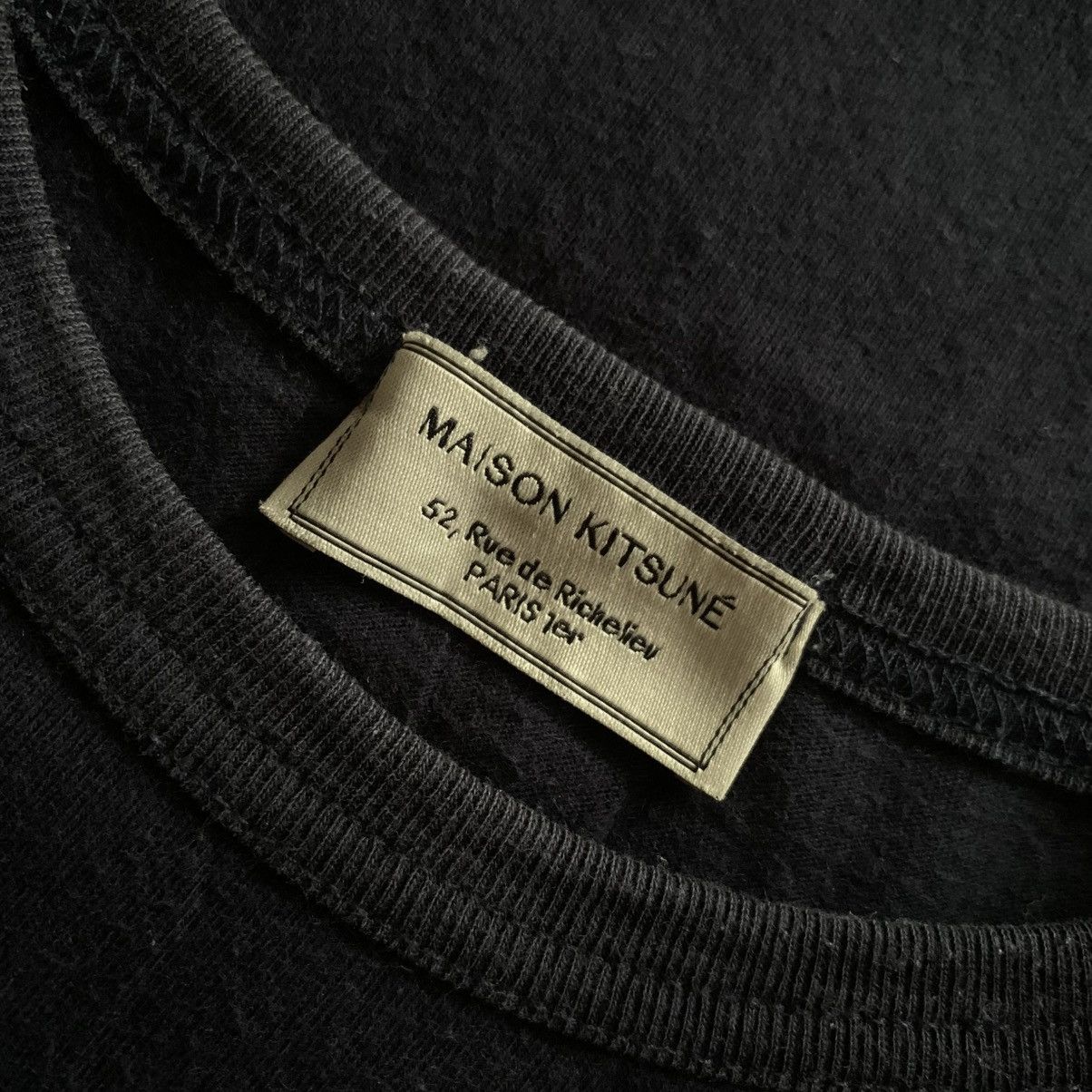 Maison Kitsune Maison Kitsune Tricolor Fox Logo Pocket T-Shirt Size US L / EU 52-54 / 3 - 3 Thumbnail