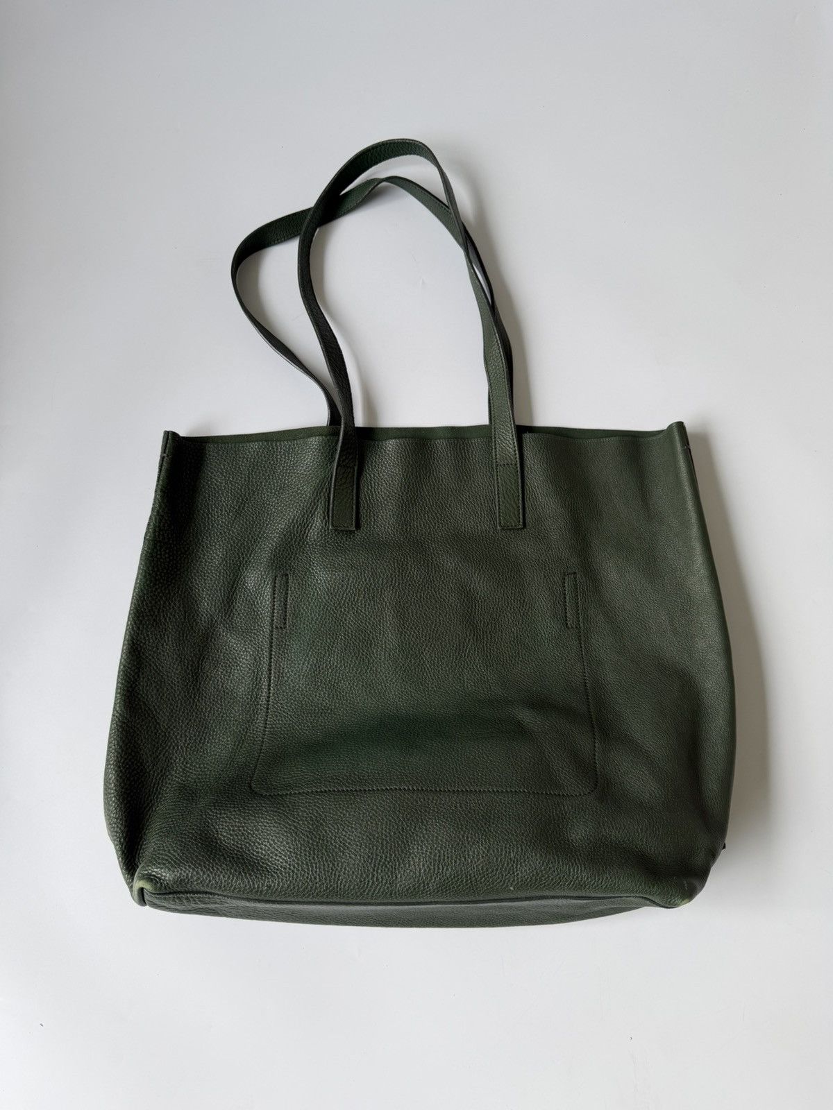 Prada Prada Tufo Scamosciato Leather Unlined XL Tote Bag Size ONE SIZE - 2 Thumbnail