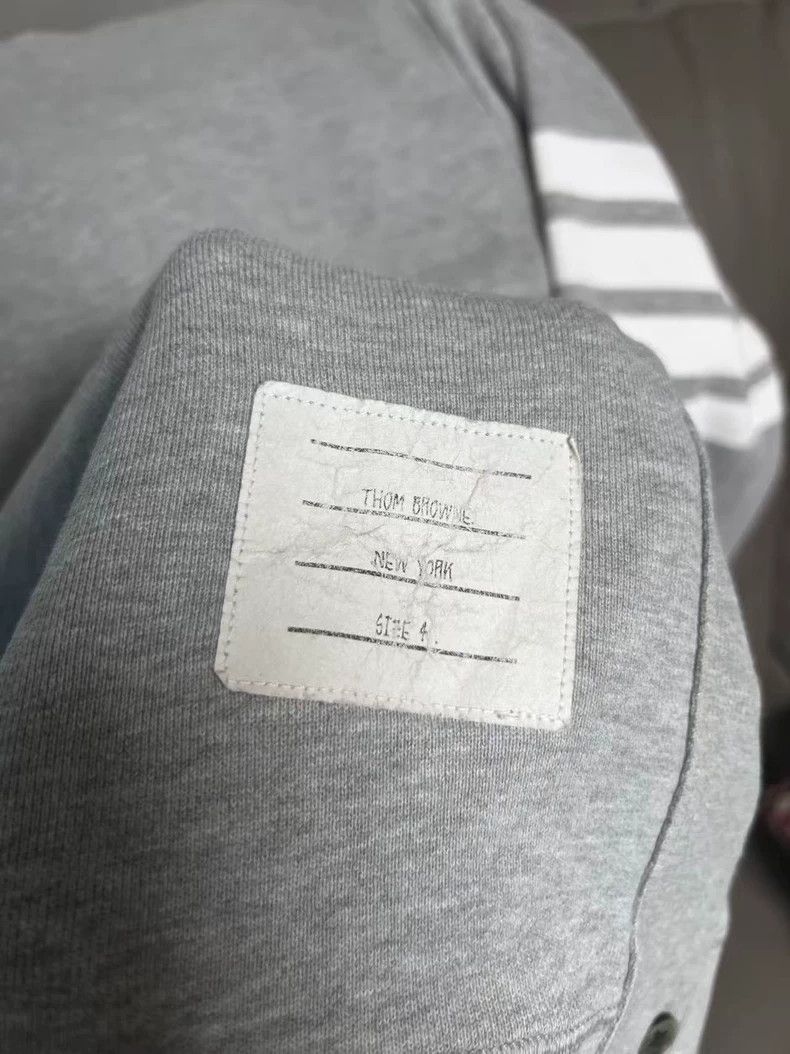 Thom Browne Thom Browne Round collar hoodie Size US XL / EU 56 / 4 - 3 Thumbnail