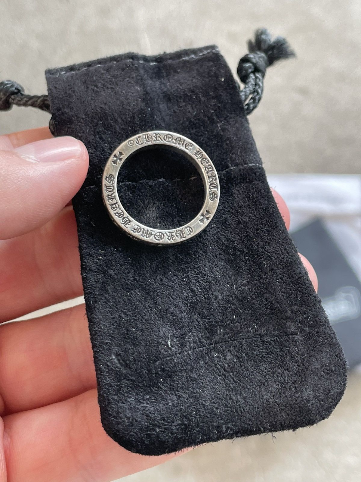 Chrome Hearts Chrome Hearts Hong Kong Spacer Ring Size ONE SIZE - 8 Thumbnail