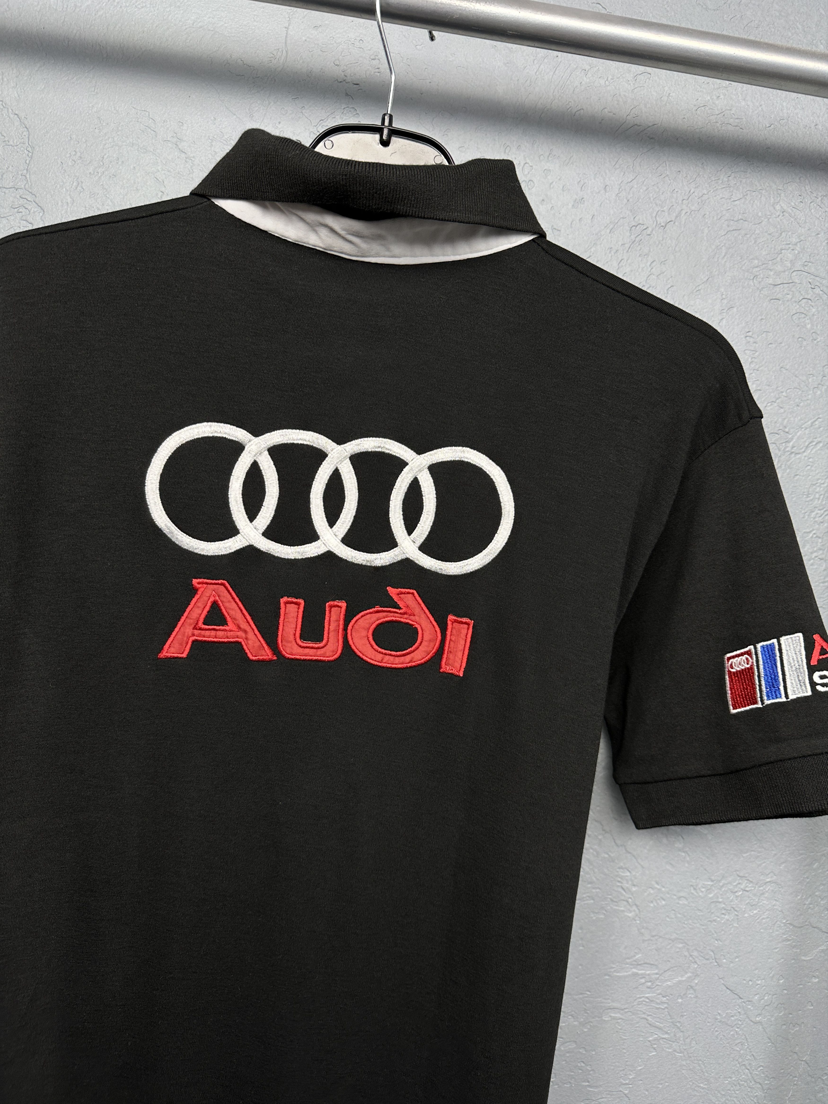 Audi Audi Vintage Mens Polo Shirt Size US S / EU 44-46 / 1 - 6 Thumbnail