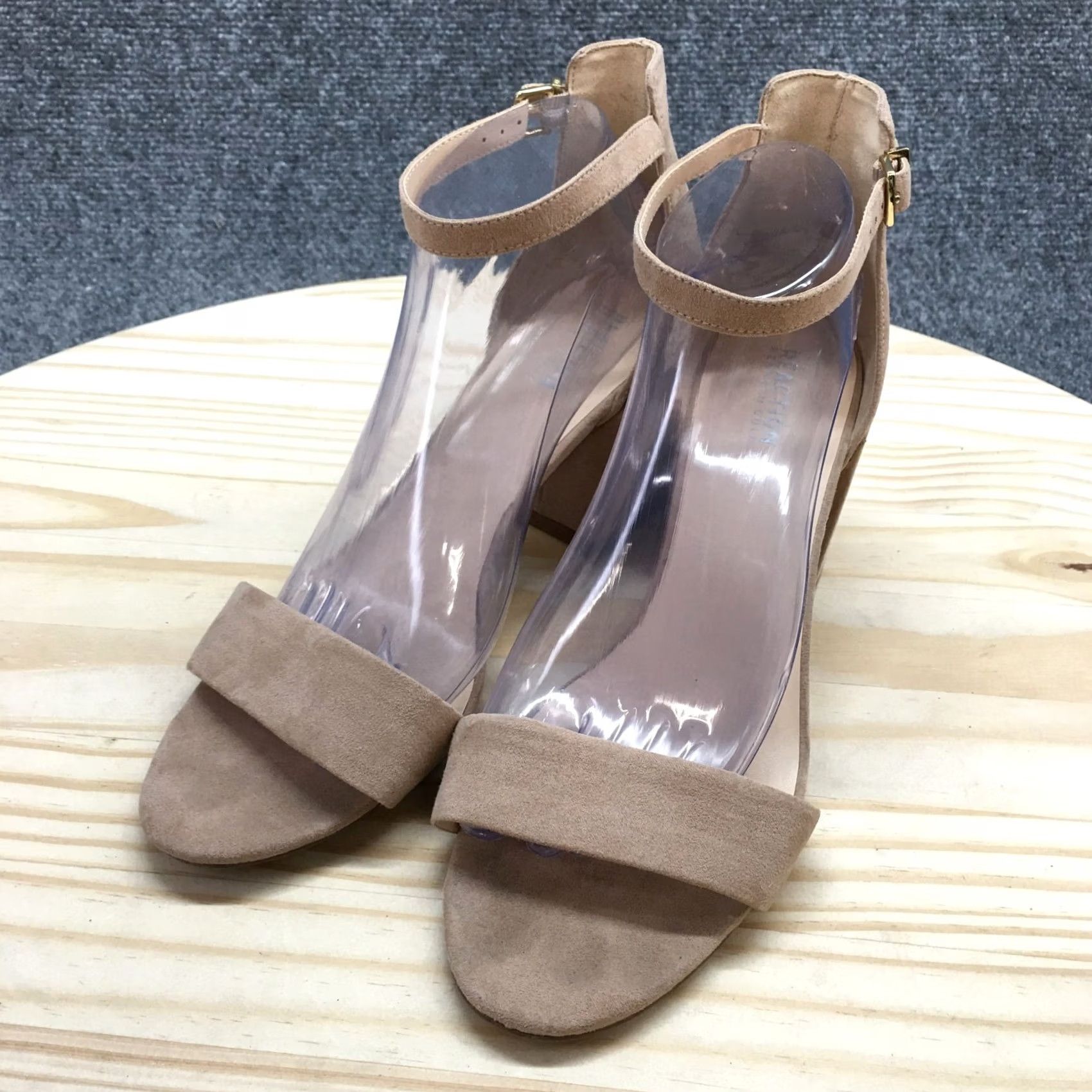 Kenneth Cole Kenneth Cole Reaction Sandals Womens 10 Holly Ankle Strap Brown Open Toe Block Heel Sandal Size US 10 / IT 40 - 4 Thumbnail