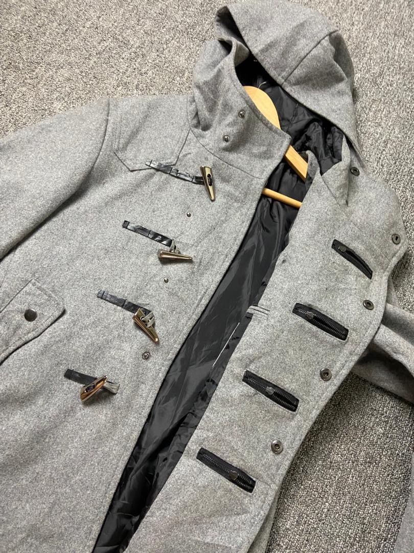 semanticdesign Semantic Design Wool Duffle Hoodie Jacket (203) Size US L / EU 52-54 / 3 - 6 Thumbnail