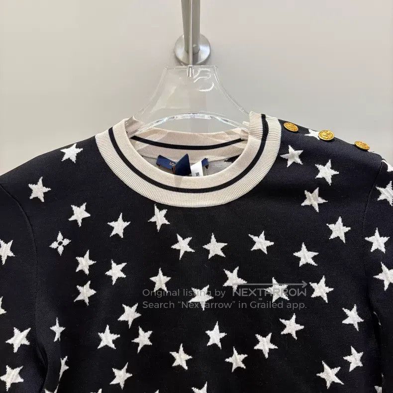 Louis Vuitton Louis Vuitton Star Series Star Full Print Knitwear Size S / US 4 / IT 40 - 3 Thumbnail