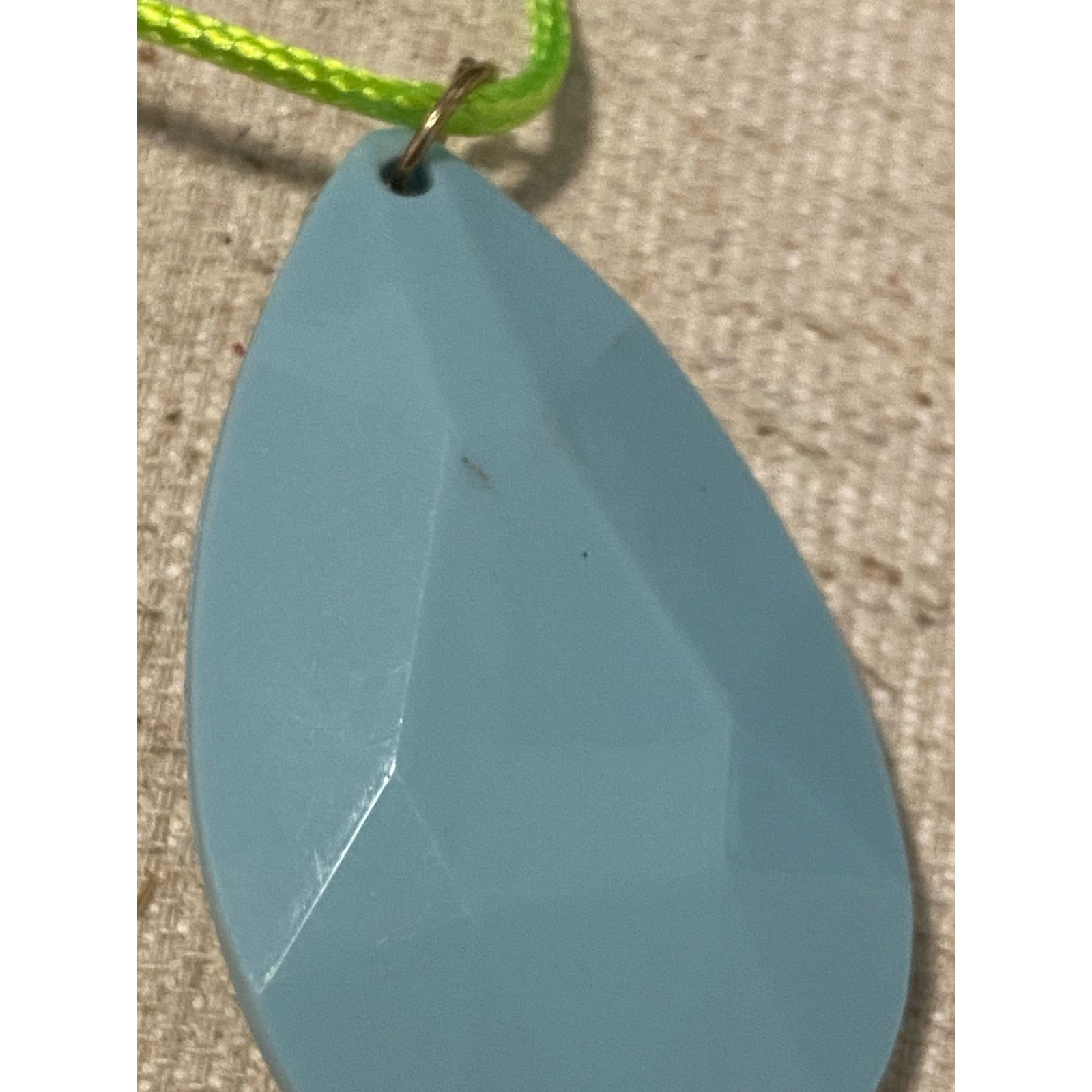 Handmade teardrop pendant necklace Size ONE SIZE - 3 Thumbnail