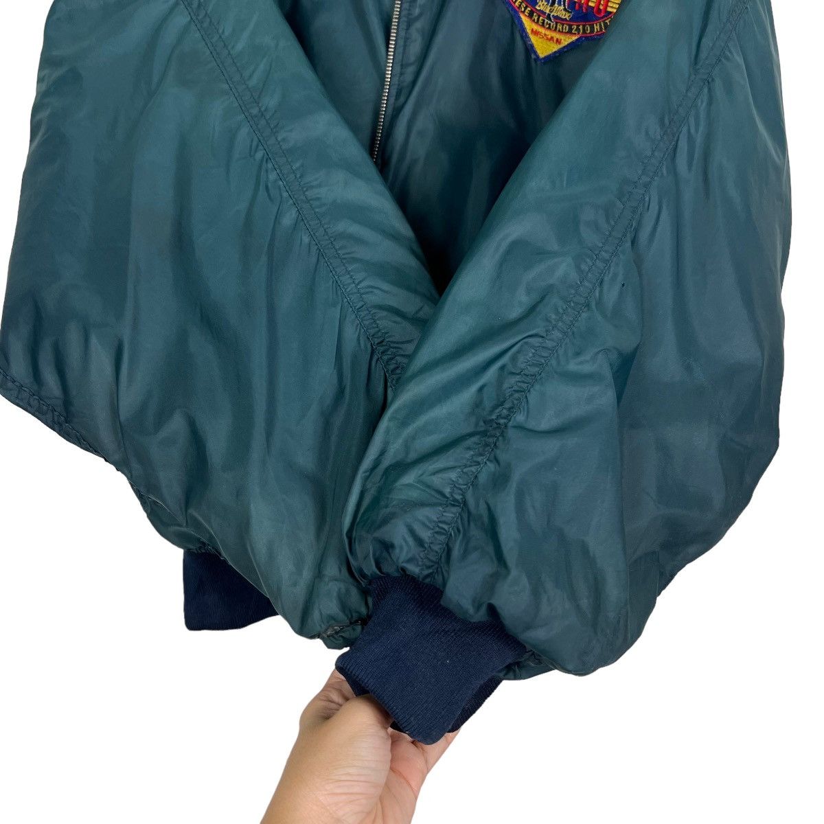 Japanese Brand 🔥 VINTAGE ICHIRO BLUEWAX BOMBER JACKET Size US M / EU 48-50 / 2 - 13 Thumbnail