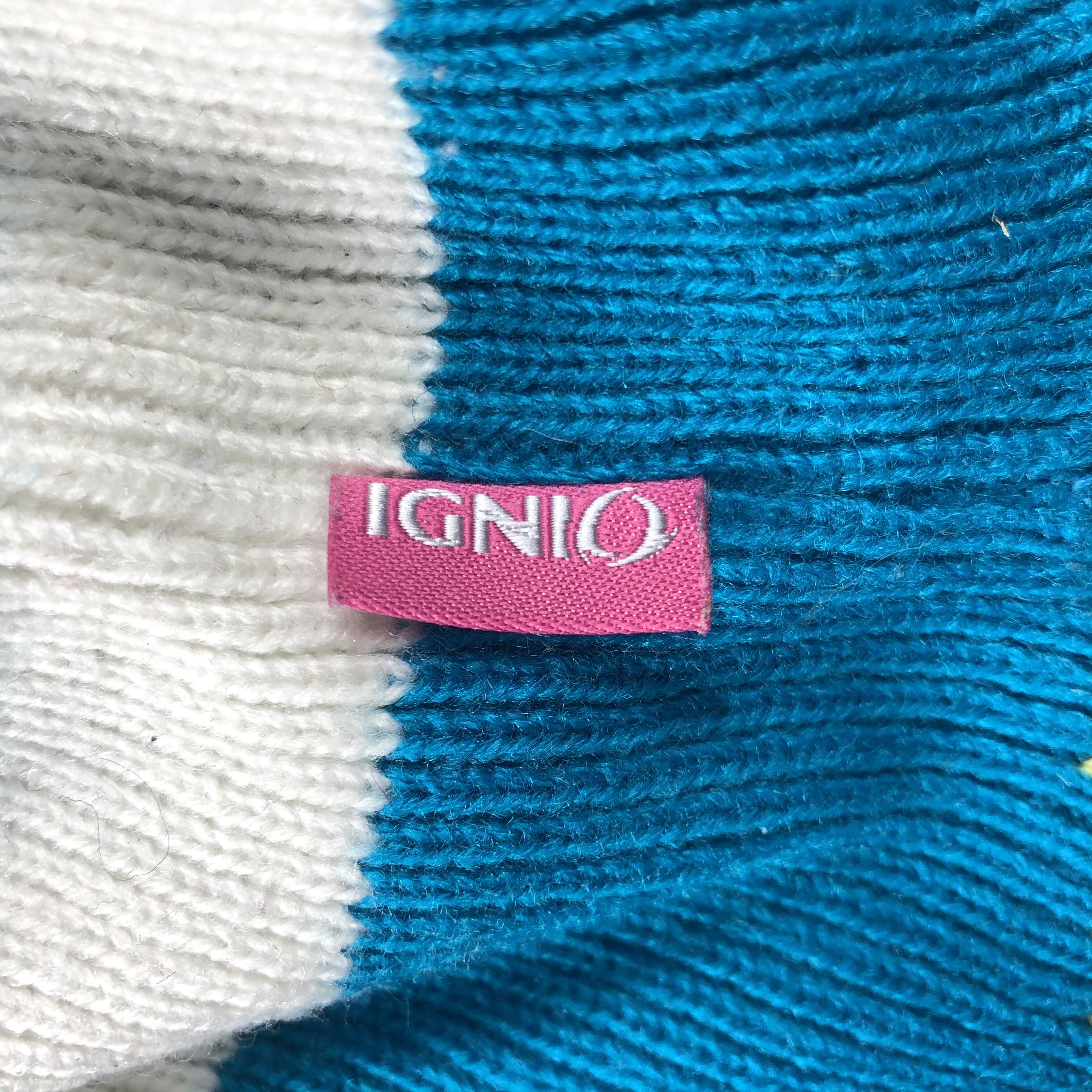 Japanese Brand × Vintage Ear Flap Hat Ignio Beanie Snow Hat Snow Cap -D020 Size ONE SIZE - 7 Thumbnail
