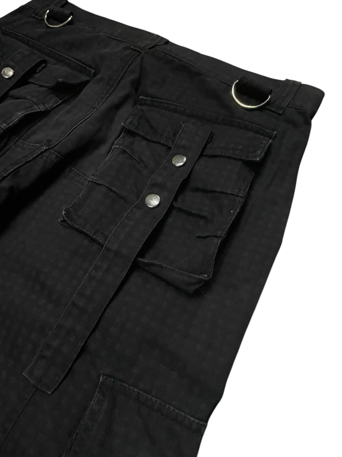 Hysteric Glamour × Japanese Brand × Tripp NYC Planet Five Japan Raver Studded Bondage Loose Jeans Size US 33 - 21 Thumbnail