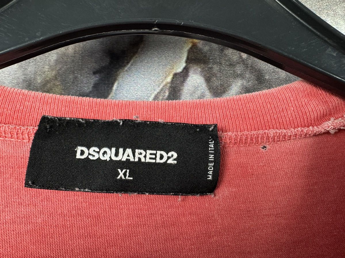 Dsquared2 Dsquared2 CATEN Graphic T-Shirt Red Men’s Size XL Size US XL / EU 56 / 4 - 7 Thumbnail