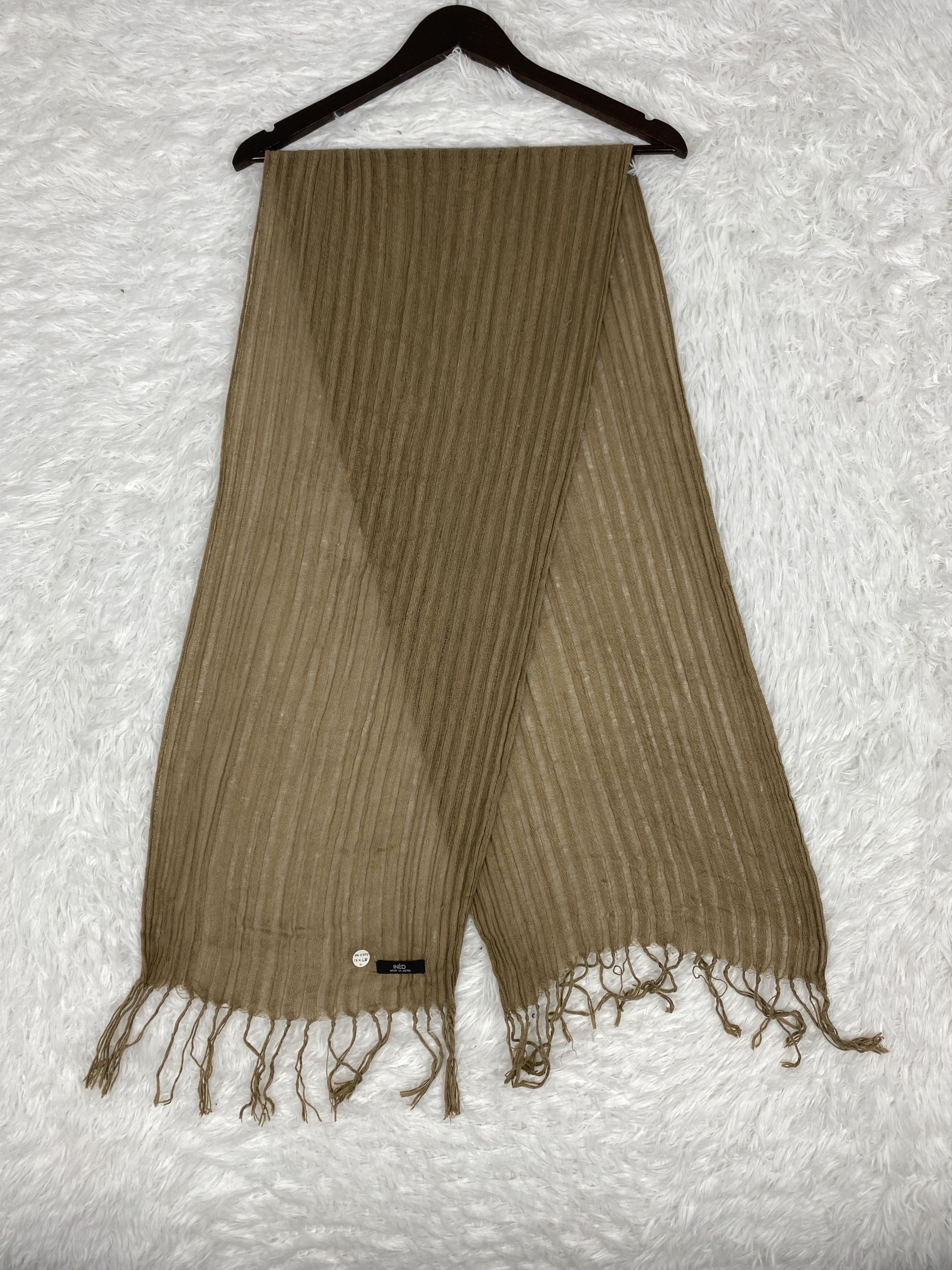 Issey Miyake Vintage Issey Miyake Scarf / Muffler Neckwear PM205 Size ONE SIZE - 1 Thumbnail