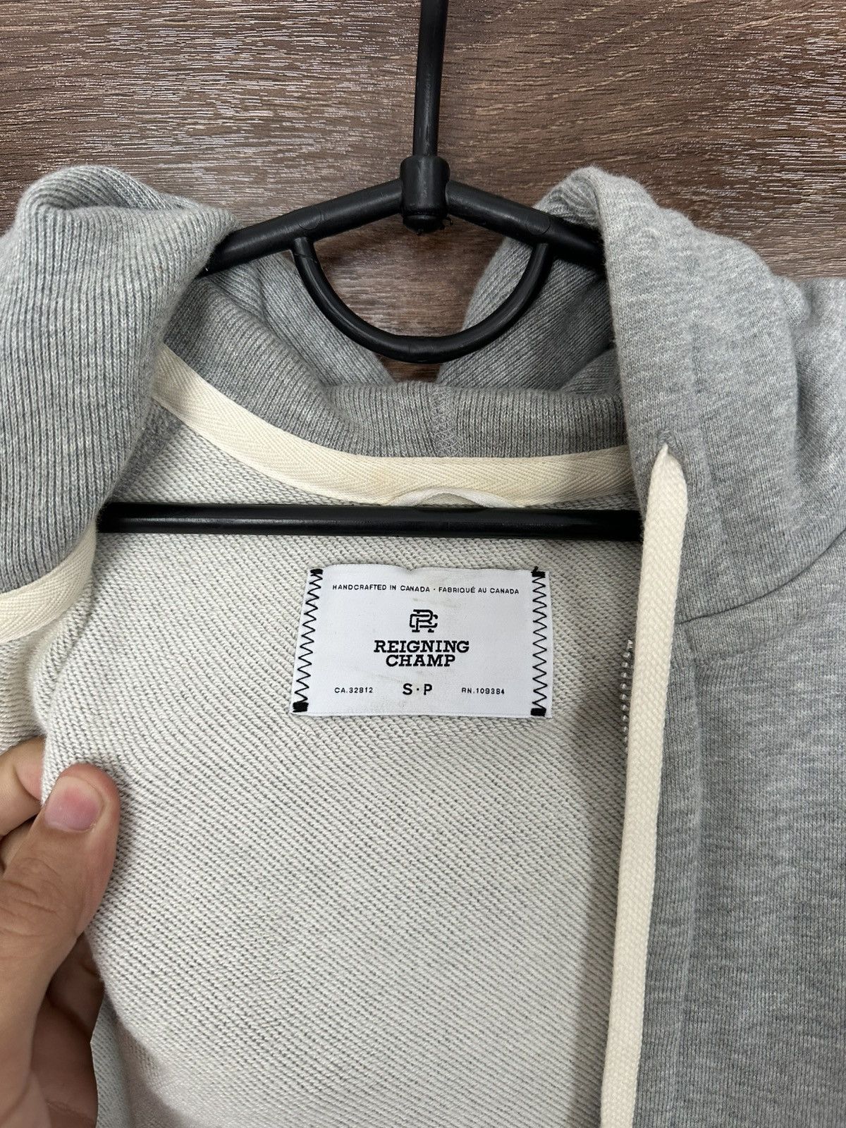 Reigning Champ Reigning Champ Canada Zip Hoodie Size US S / EU 44-46 / 1 - 10 Thumbnail