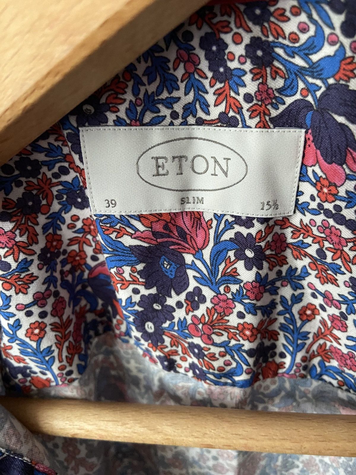 Eton Eton shirt slim classic multicolour flowers Size US S / EU 44-46 / 1 - 6 Thumbnail