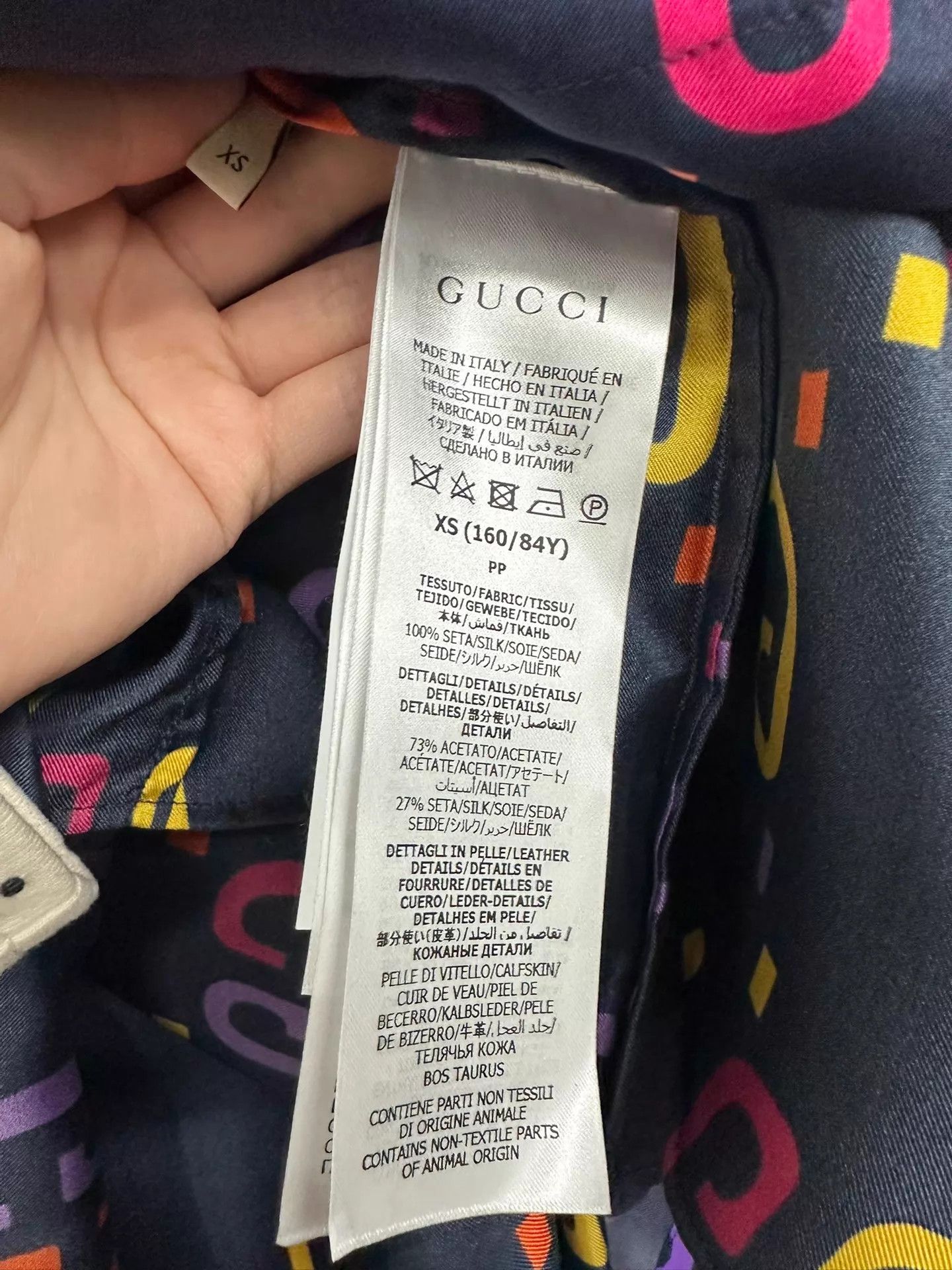 Gucci Gucci All Over Print XS Dress New With Tags Size XS / US 0-2 / IT 36-38 - 8 Thumbnail