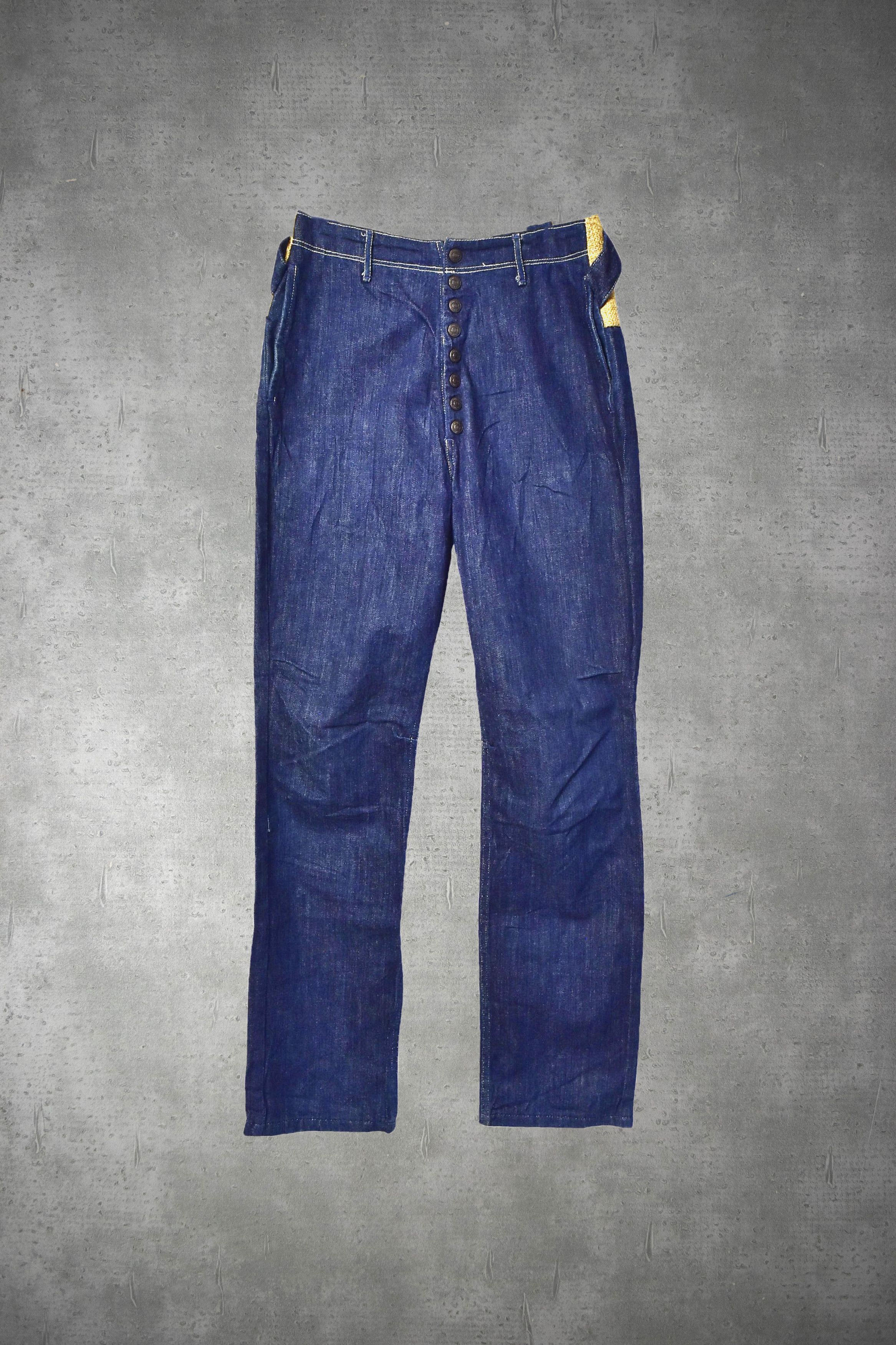 image of Kapital/clown Denim Pants, Men's (Size 28)