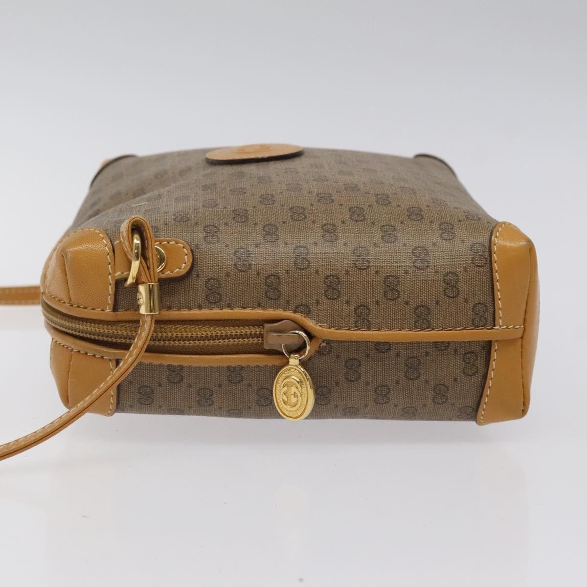 Gucci GUCCI Micro GG Supreme Shoulder Bag Pvc Beige Gold 007 115 Size ONE SIZE - 5 Thumbnail