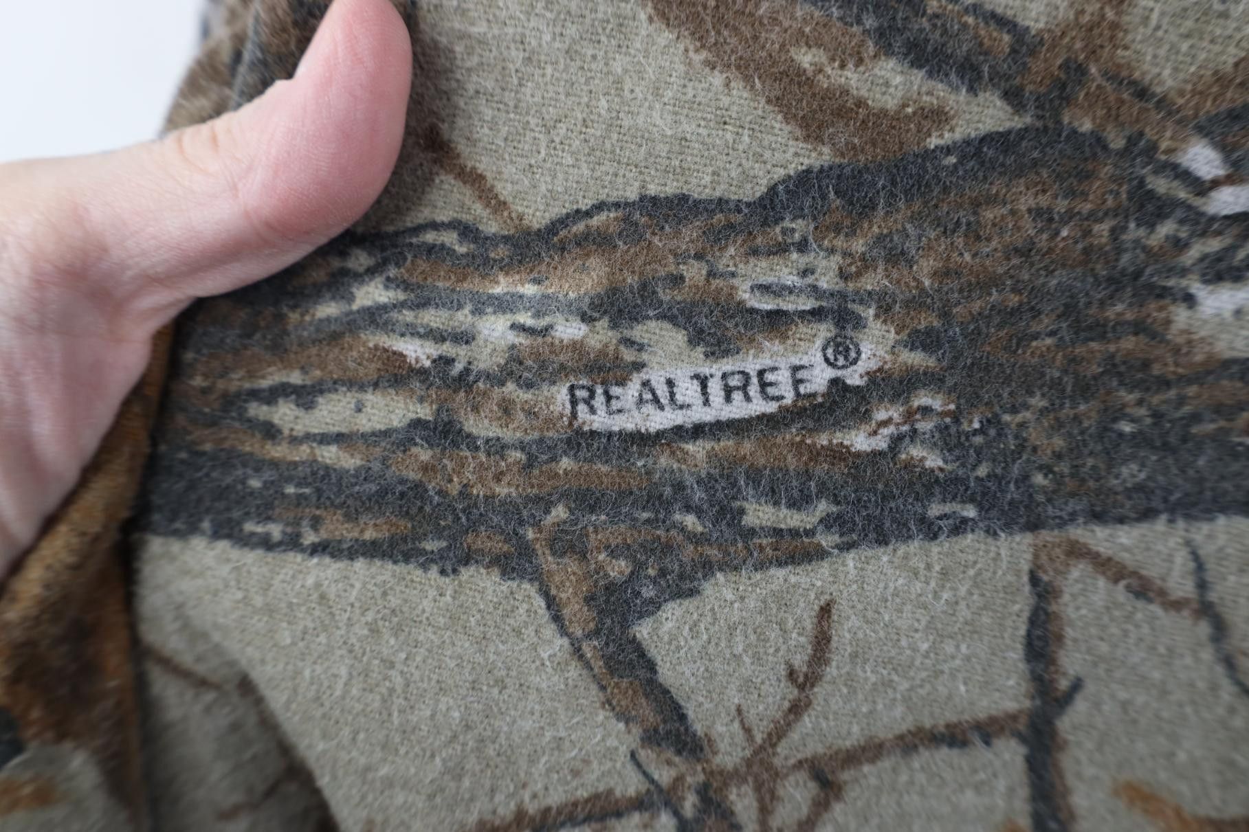 Vintage Vintage 90s Camouflage Chamois Cloth Button Shirt USA Size US XXL / EU 58 / 5 - 10 Thumbnail