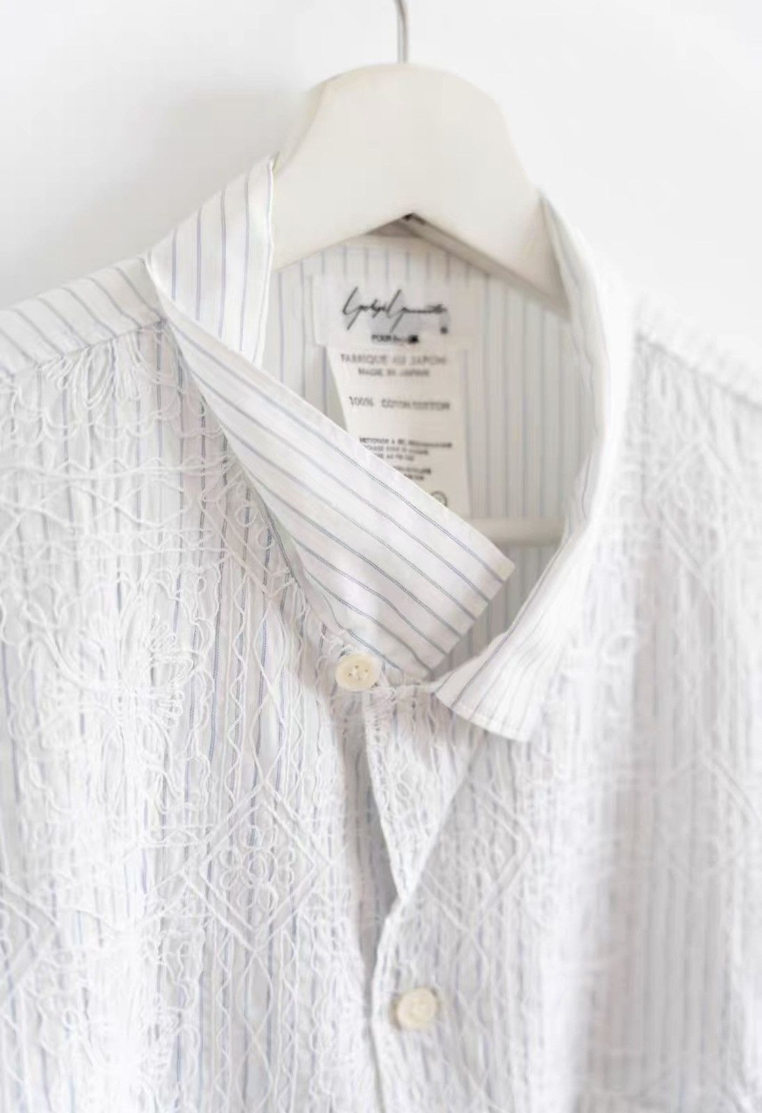 Yohji Yamamoto Yohji Yamamoto 85ss Tuareg Embroidery Shirt K4 Size US L / EU 52-54 / 3 - 5 Thumbnail