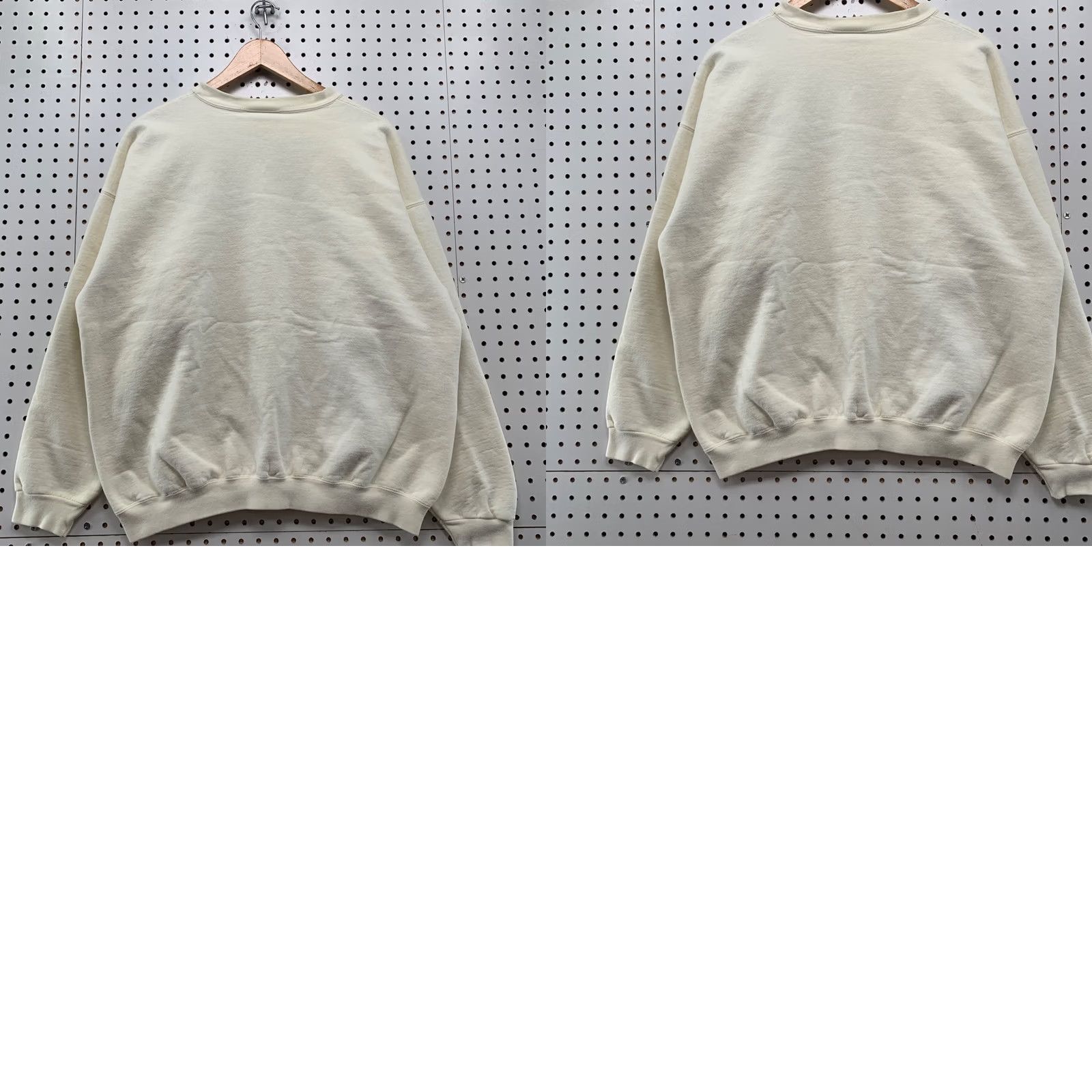 Hanes VINTAGE International Truck Crewneck Sweatshirt Mens Large Beige Fleece USA Size US L / EU 52-54 / 3 - 10 Thumbnail