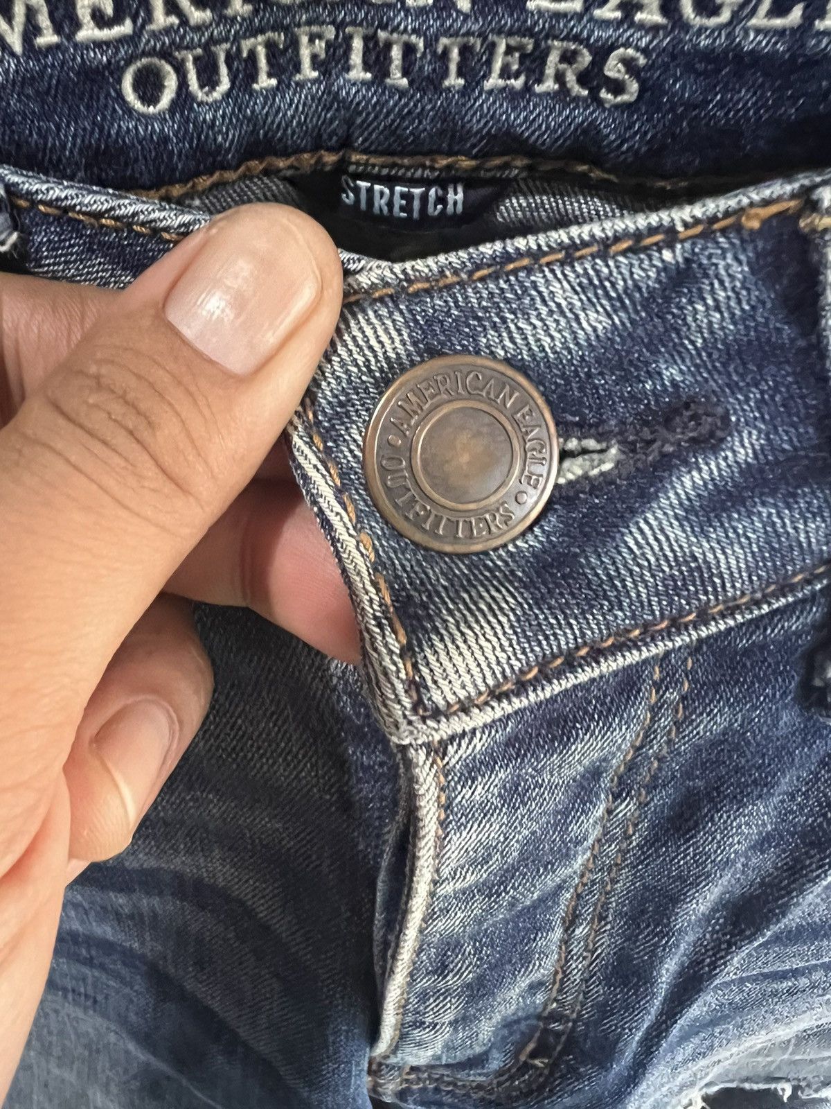 American Eagle Outfitters 🔥American Eagle Outfitters Distressed Denim Size 28" / US 6 / IT 42 - 10 Thumbnail