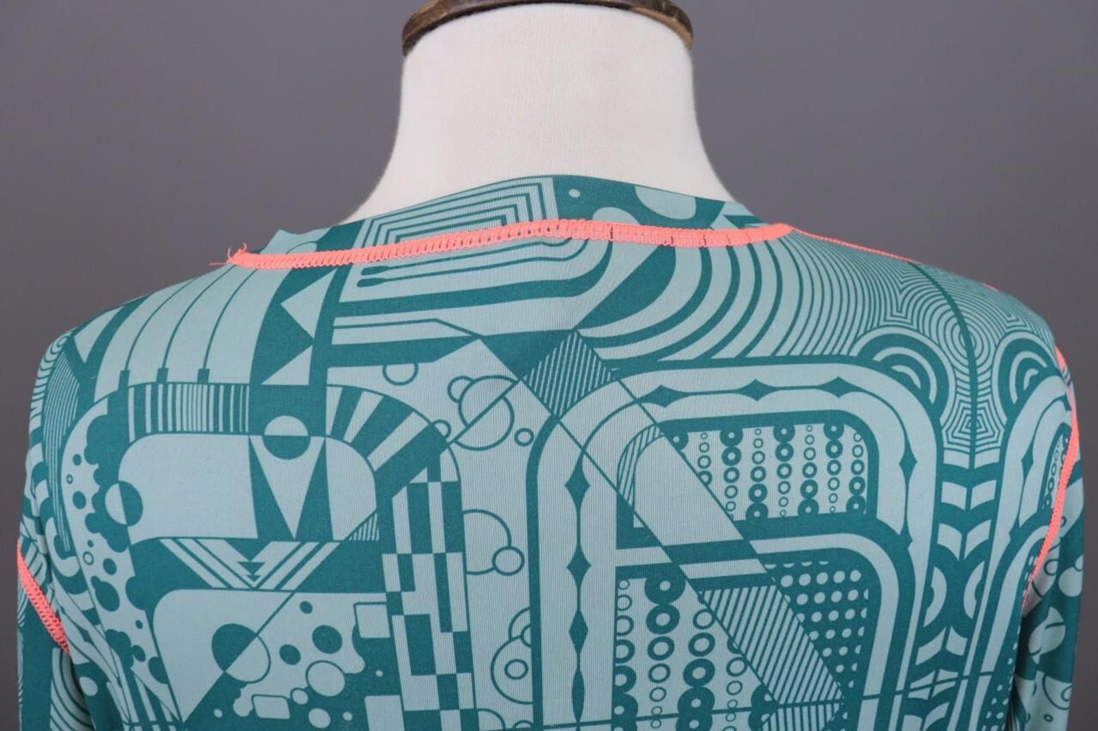 Designer Kari Traa Blue Geometric Logo Thermo Base Layer Size XL Size XL / US 12-14 / IT 48-50 - 11 Thumbnail