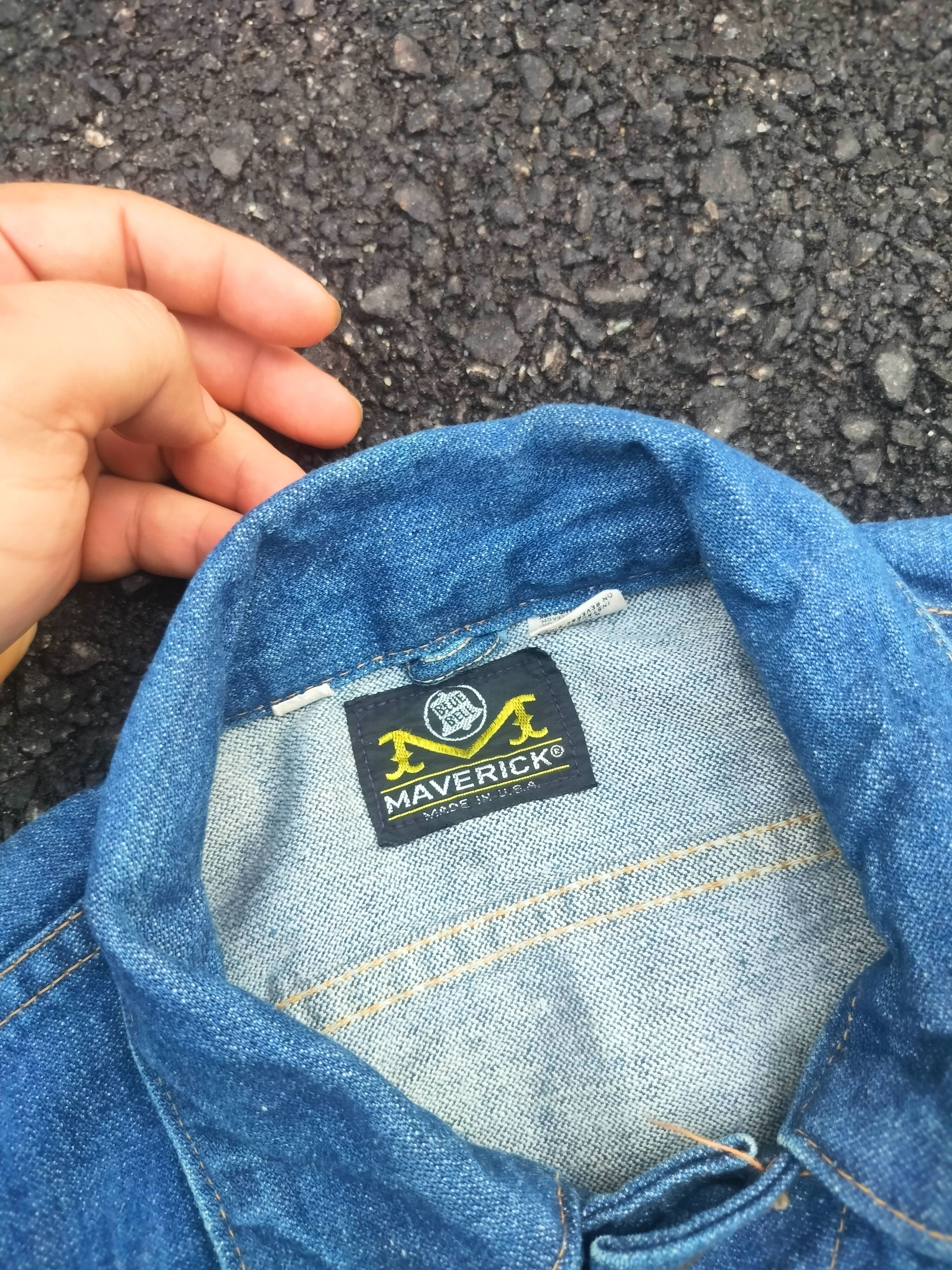 Vintage VINTAGE MAVERICK BLUE BELL DENIM JACKET Size US M / EU 48-50 / 2 - 7 Thumbnail