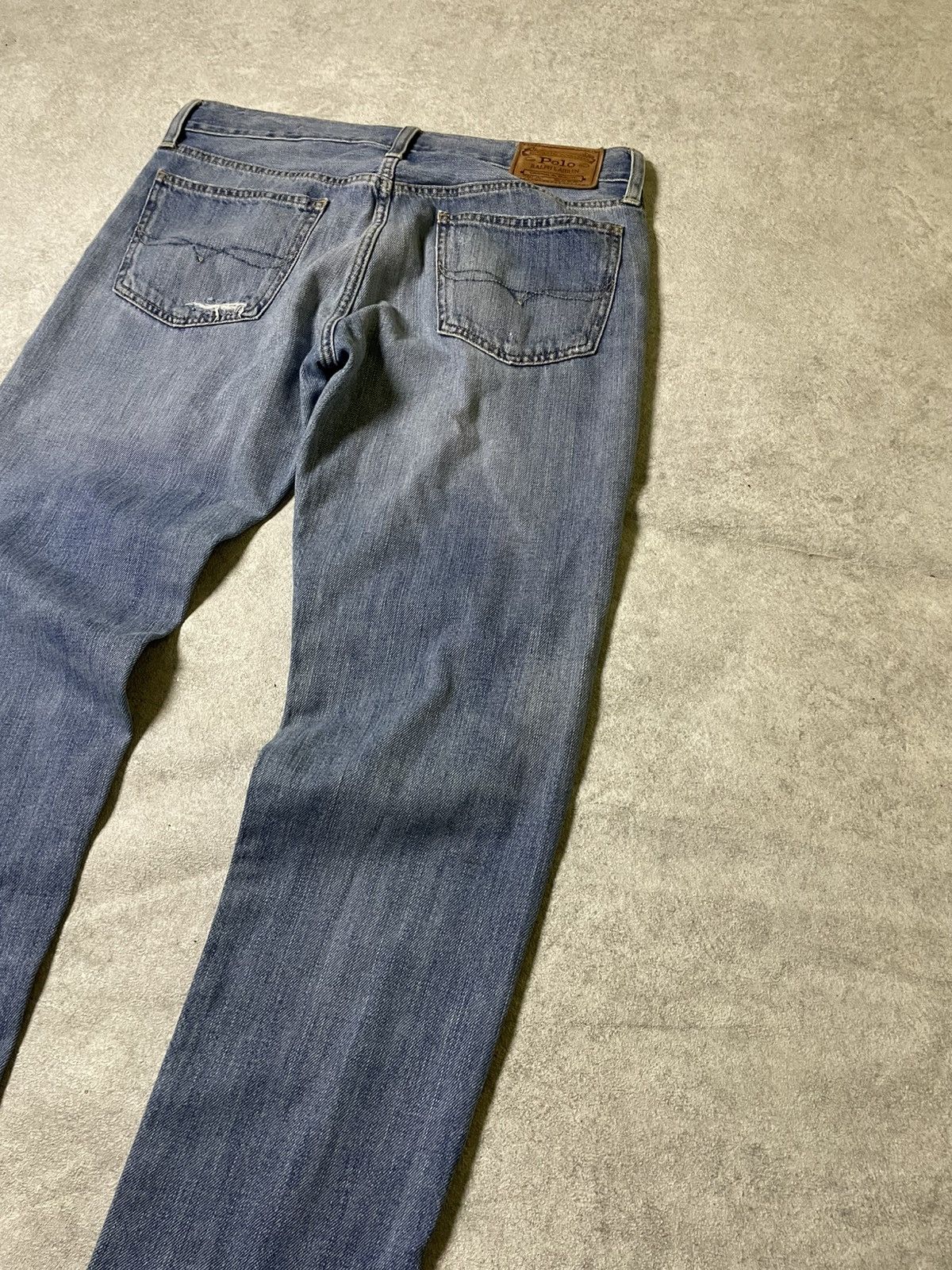 RRL Ralph Lauren RRL Polo Ralph Lauren Fall RaRe 2010 Distress Denim Size US 28 / EU 44 - 18 Thumbnail