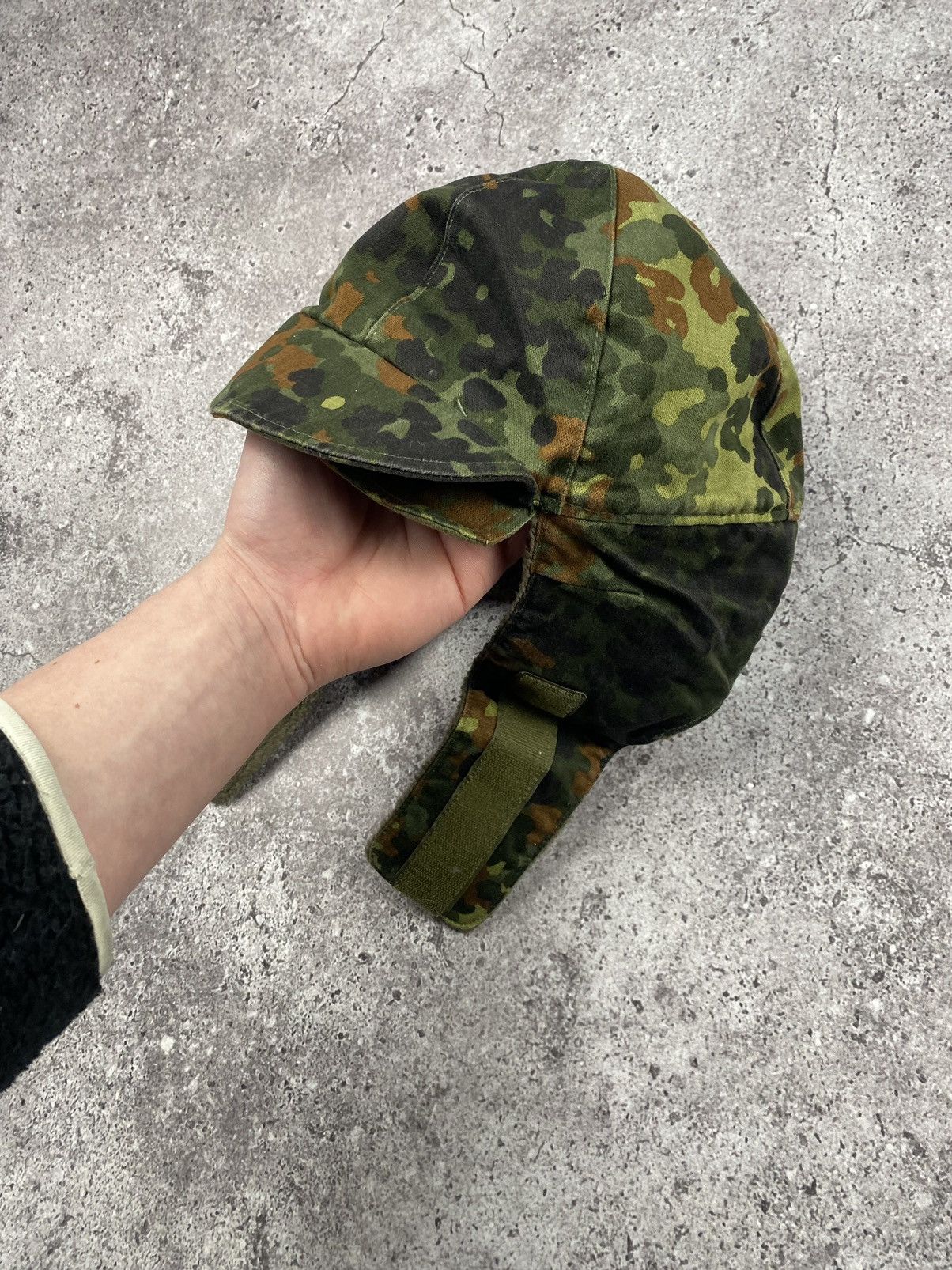 Vintage Vintage 1993 Germany Military Aviator pilot Winter Ushanka Size ONE SIZE - 3 Thumbnail