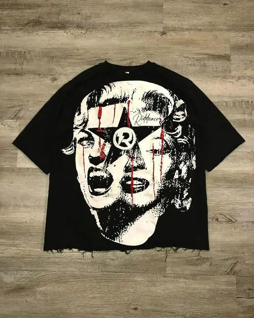 Gothic Punk Y2K Marylin Monroe Designer Sweater