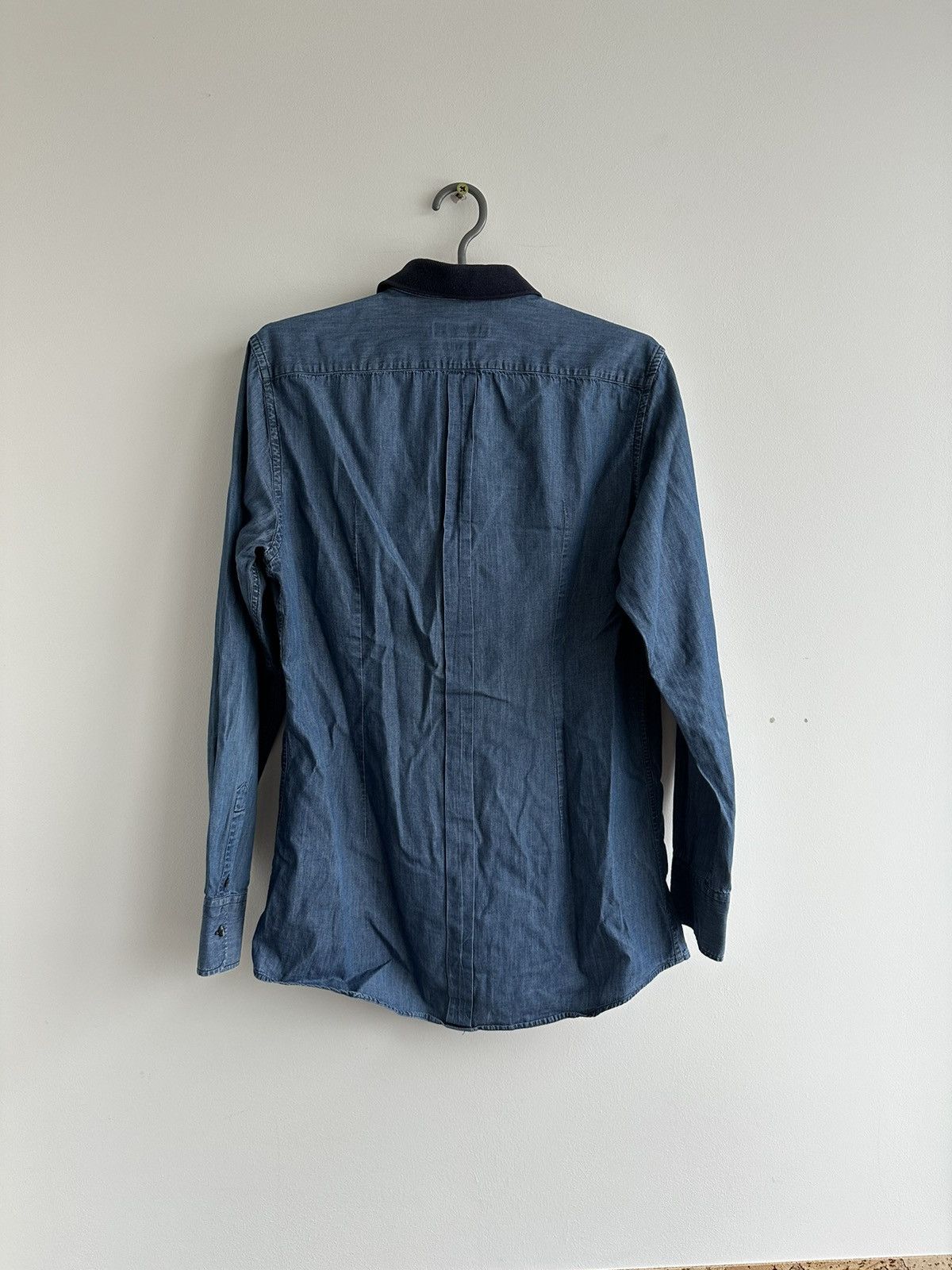 Dolce & Gabbana Dolce & Gabbana Gold Long Sleeve Shirt Button Up Size 40 Size US M / EU 48-50 / 2 - 2 Thumbnail