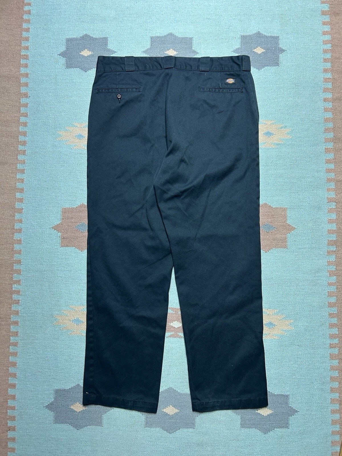 Vintage Dickies 874 original fit work pants black straight 38x31 Size US 38 / EU 54 - 7 Thumbnail