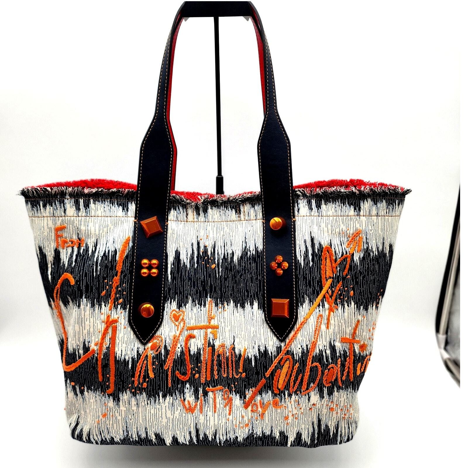 Christian Louboutin Christian Louboutin Model: Blue Frangibus Medium Tote Bag Size ONE SIZE - 1 Thumbnail