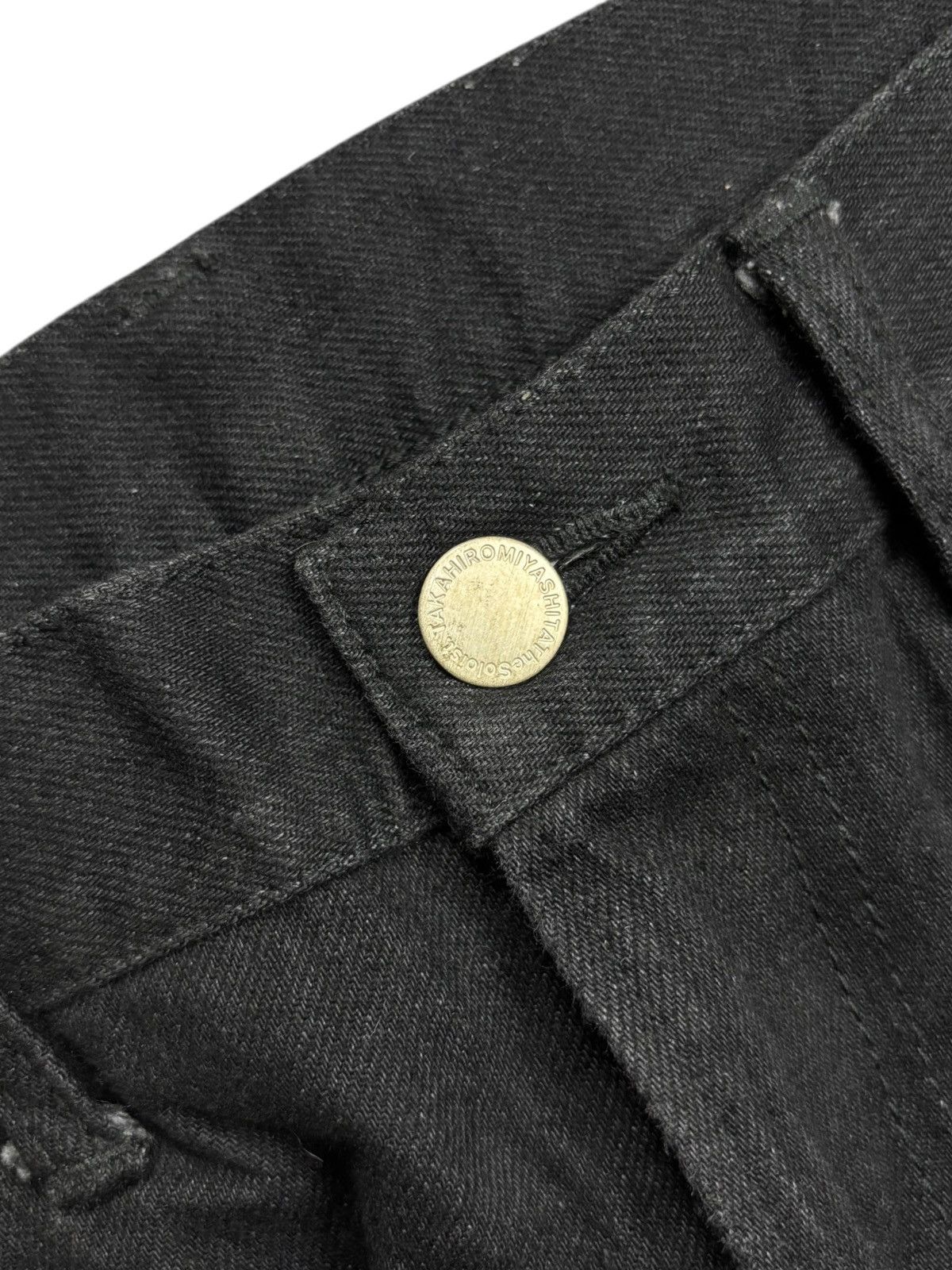 Takahiromiyashita The Soloist. Takahiro Miyashita The Soloist - Black Selvedge Denim Pants Size US 30 / EU 46 - 4 Thumbnail