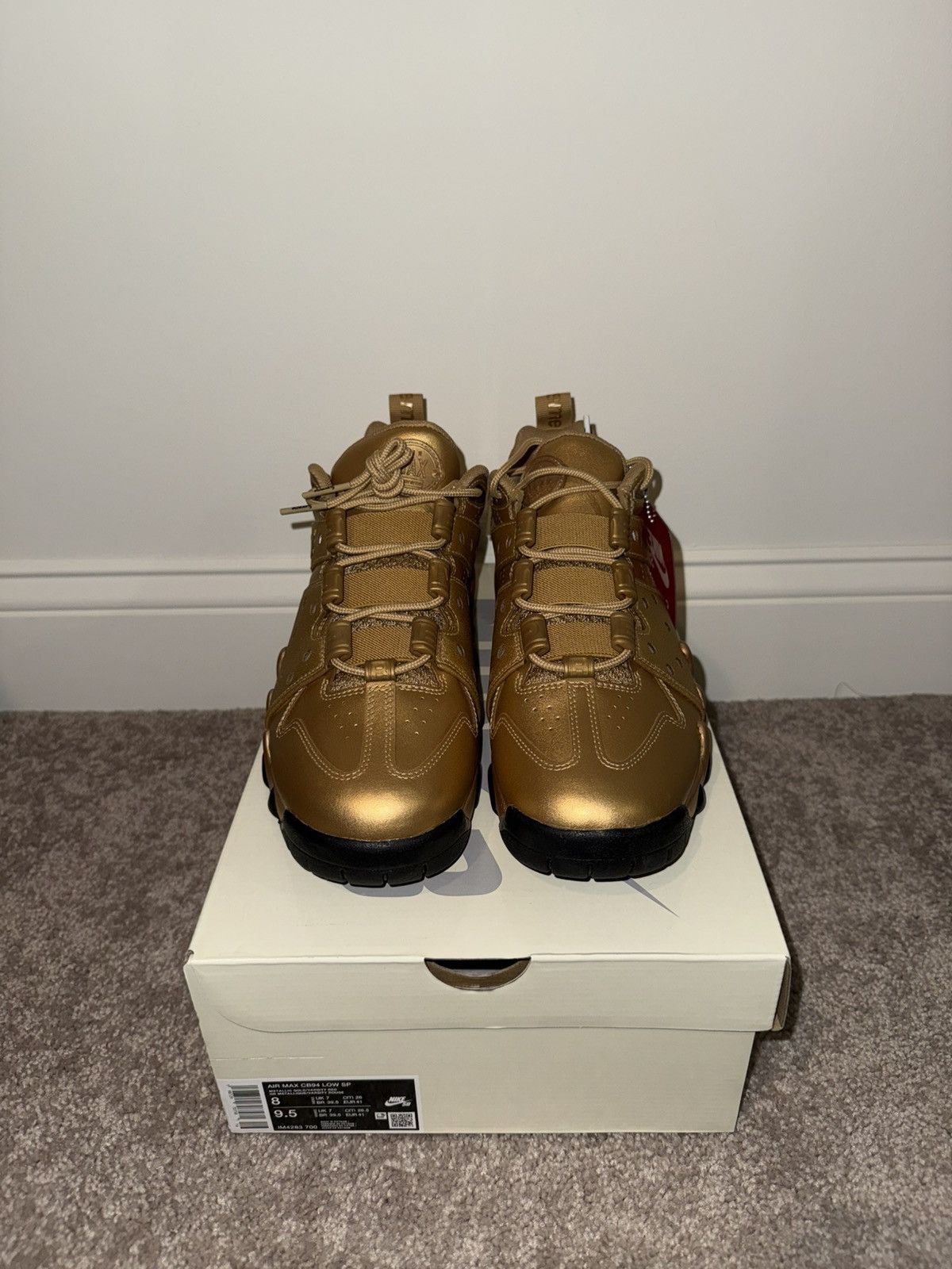Nike × Supreme Supreme/Nike SB Air Max 2 CB '94 Low 'Metallic Gold' Size 8 Size US 8 / EU 41 - 2 Thumbnail