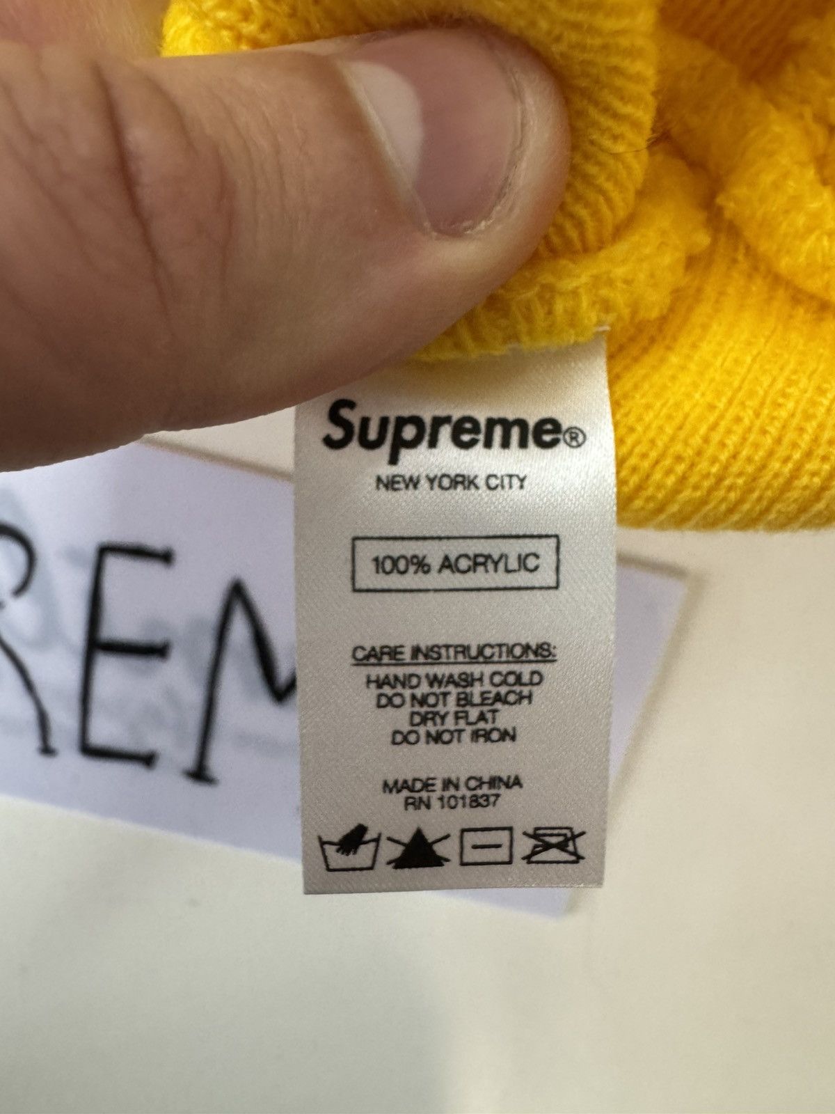 Vintage Supreme Studded Beanie hat cap Size ONE SIZE - 4 Thumbnail