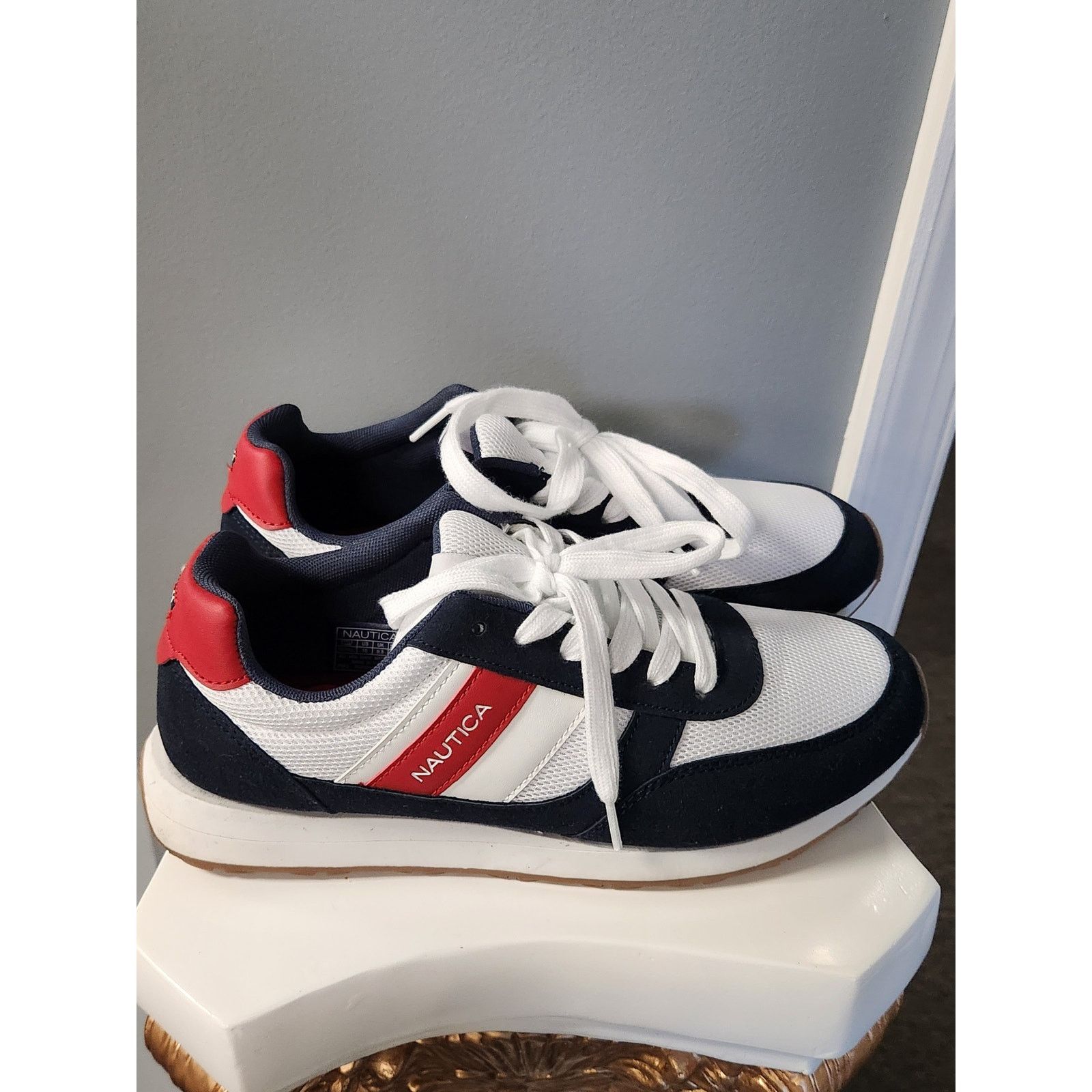 Nautica Nautica Fashion Sneakers Lace Up Trainers Walking Shoes 10 Size US 10 / EU 43 - 4 Thumbnail