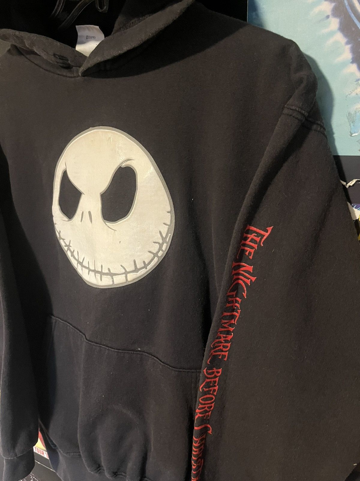 Disney Y2K Tim Burton’s The Nightmare Before Christmas Hoodie S Size M / US 6-8 / IT 42-44 - 2 Thumbnail