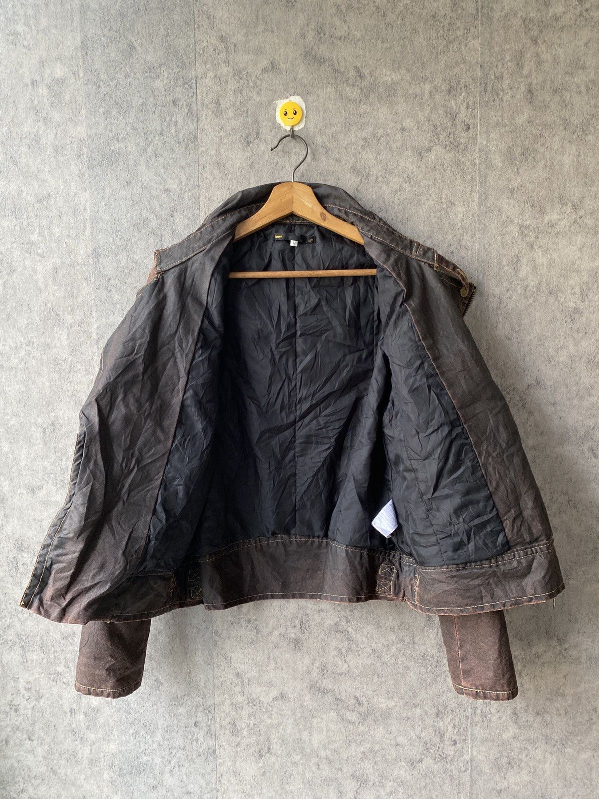 Japanese Brand Icom Japan By Ttu Waxed Biker Jacket Size US M / EU 48-50 / 2 - 8 Thumbnail