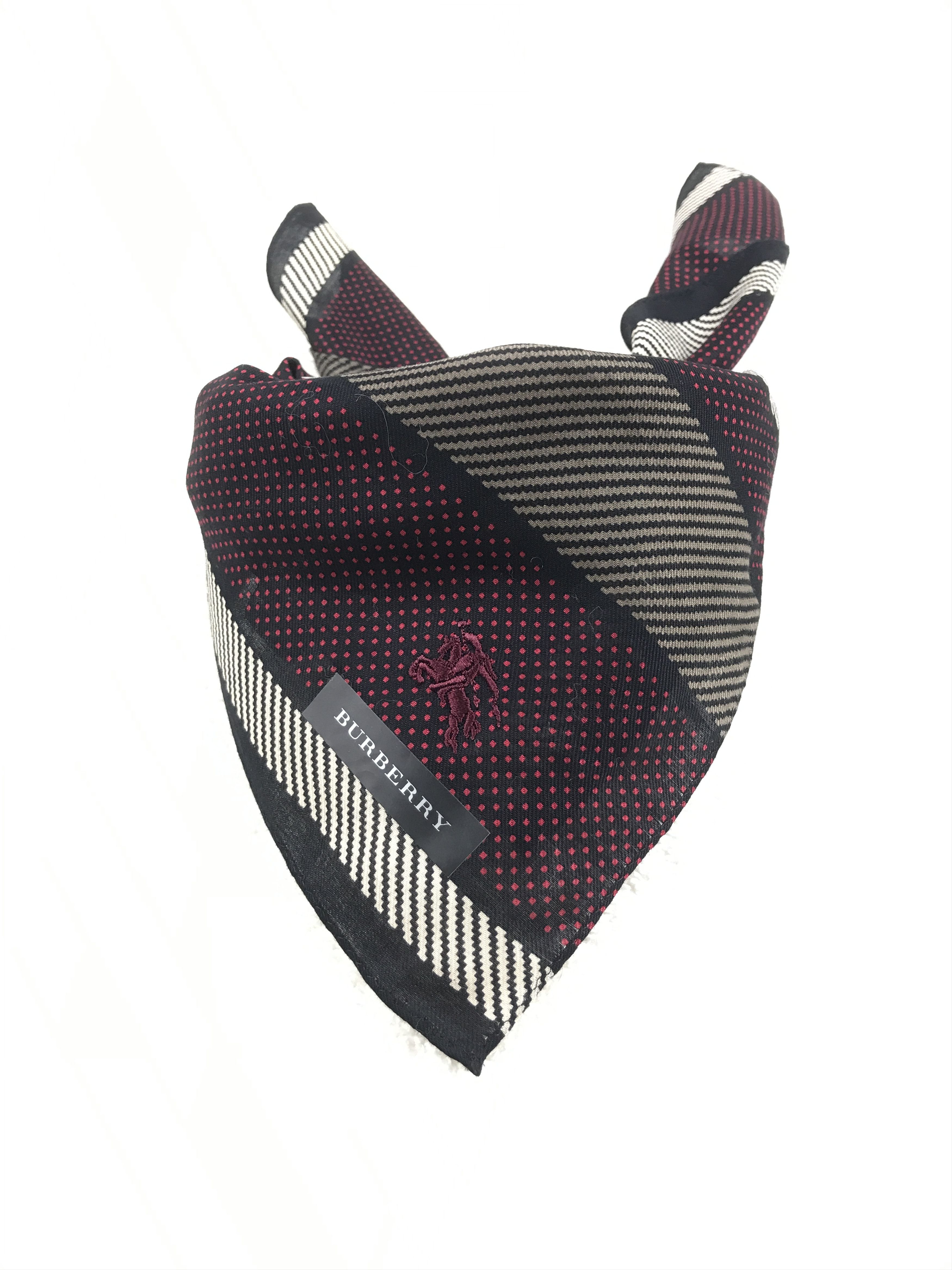 Burberry × Vintage Vintage Burberry Bandana Neckerchief Handkerchief Size ONE SIZE - 3 Thumbnail