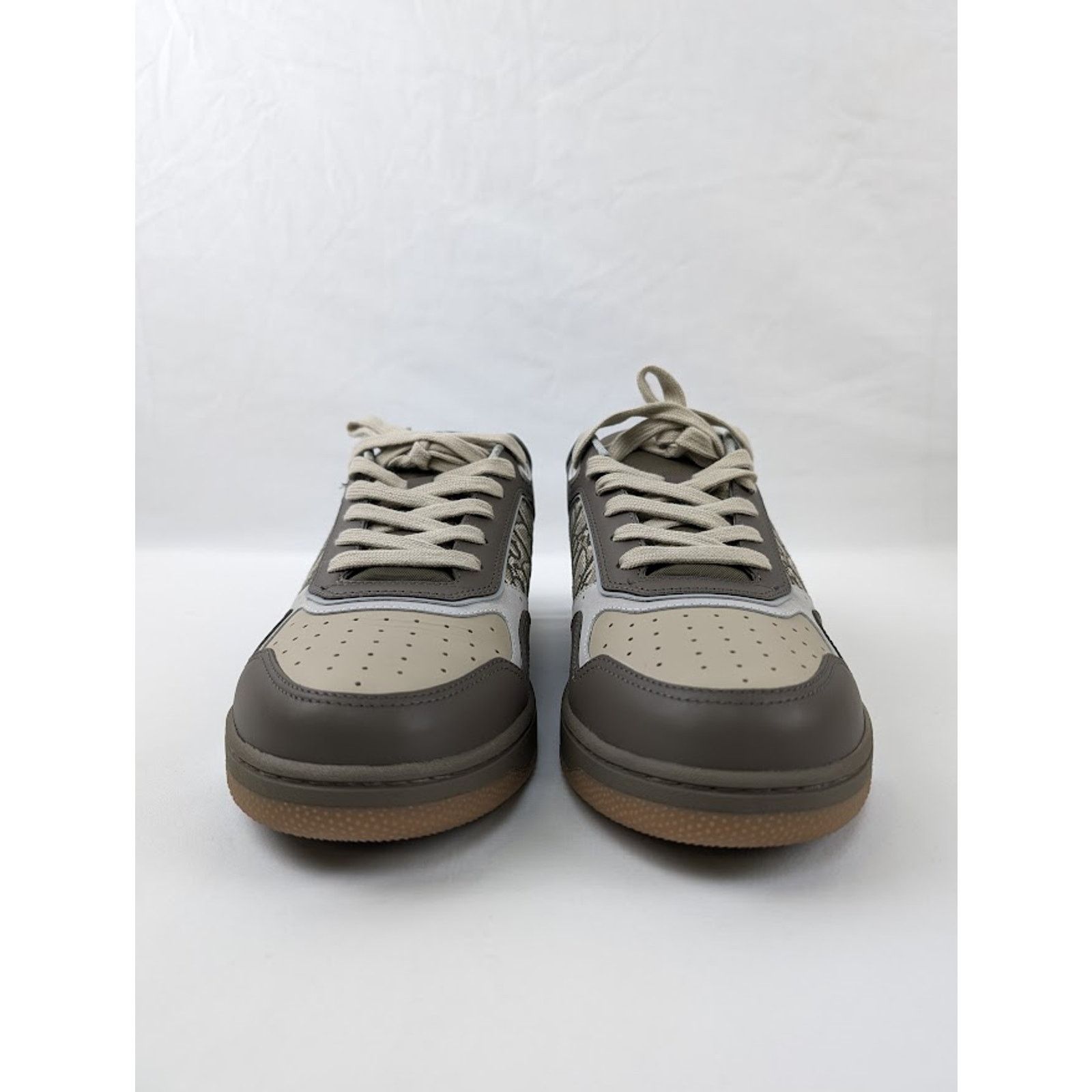 Dior o1rshd1 M-B27 LT Calfskin Sneaker in Green/Beige Size US 9 / EU 42 - 6 Thumbnail