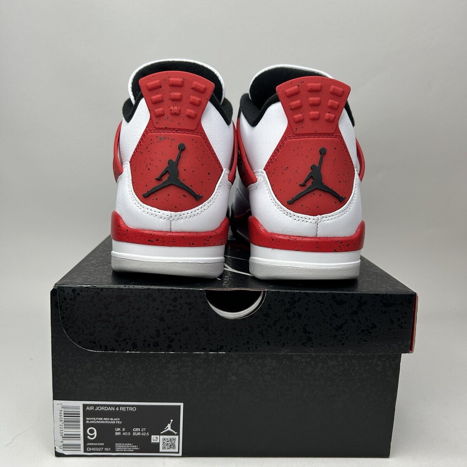 Jordan Brand Nike Air Jordan 4 Retro “Red Cement” 2023 Size US 9 / EU 42 - 4 Thumbnail
