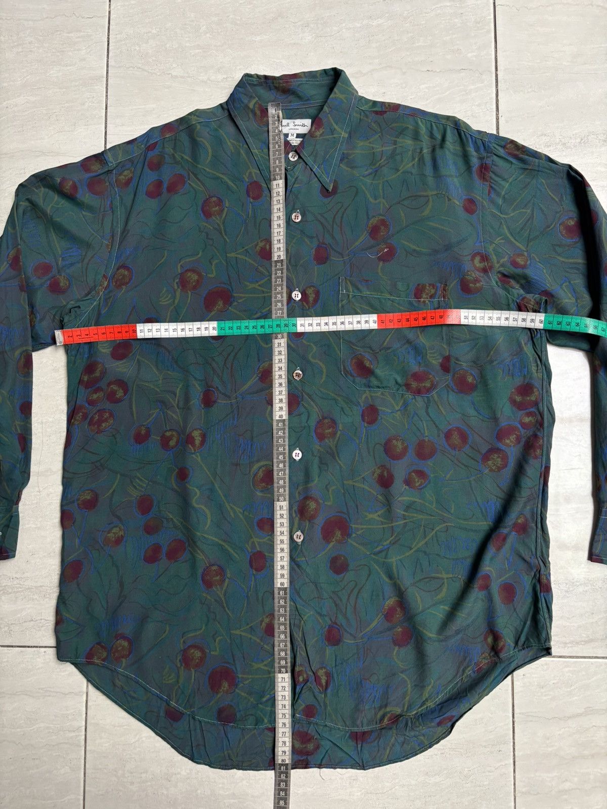 Paul Smith PAUL SMITH London Flower Motive Shirt Size US L / EU 52-54 / 3 - 7 Thumbnail