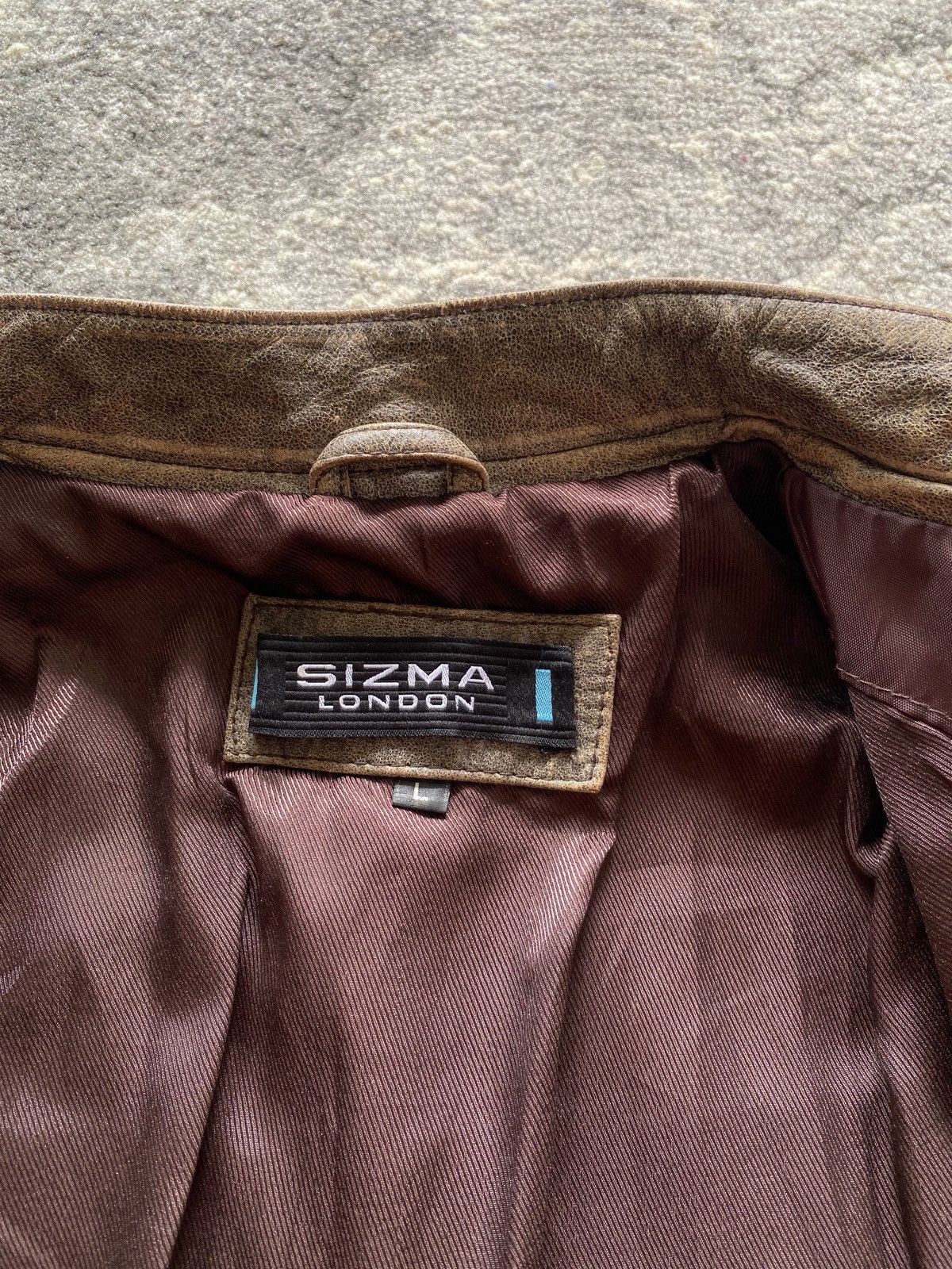 14th Addiction Vtg Sizma london Bikers Leather Jacket Size US L / EU 52-54 / 3 - 12 Thumbnail