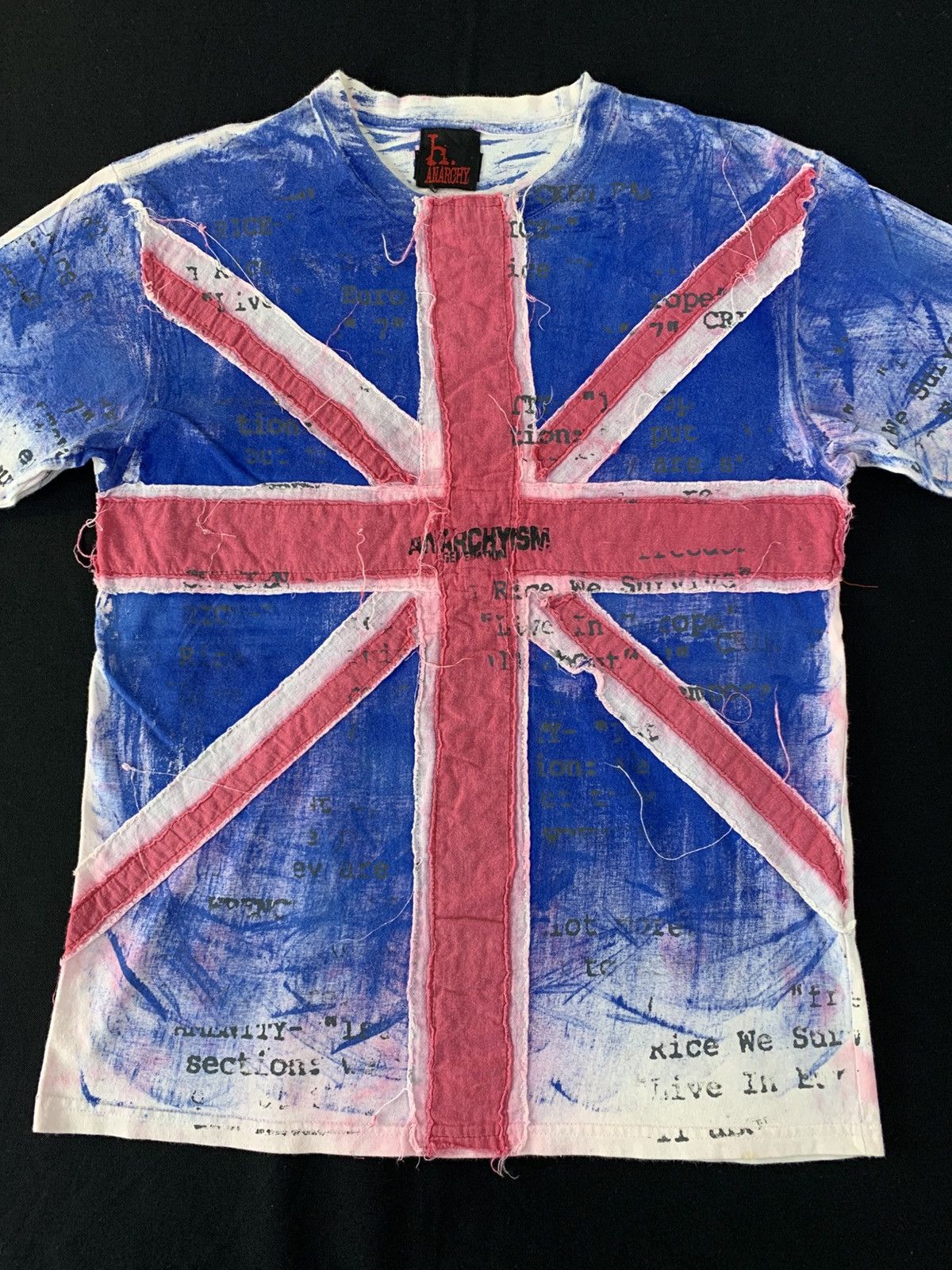 Other Hype H. Anarchy British Flag Sid Punk Style Printed Tee Size US S / EU 44-46 / 1 - 3 Thumbnail