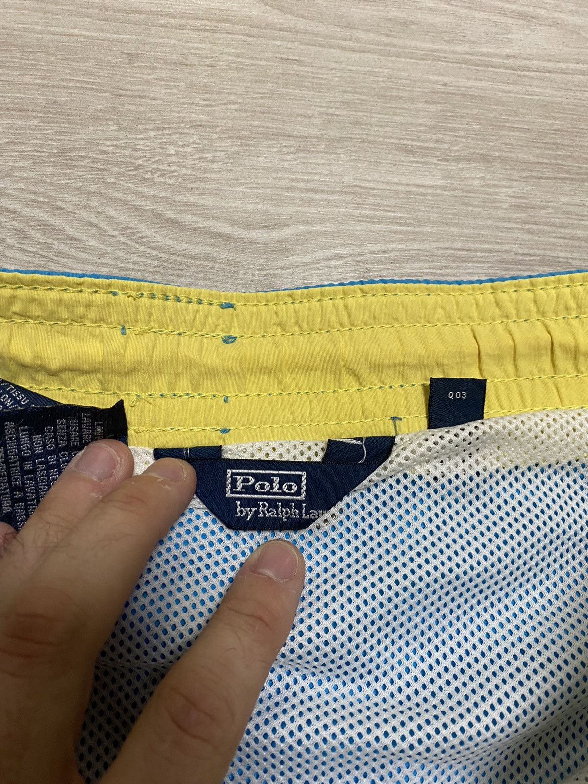 Polo Ralph Lauren Vintage Polo by Ralph Lauren shorts blue sz S 32”-34” Size US 33 - 5 Thumbnail