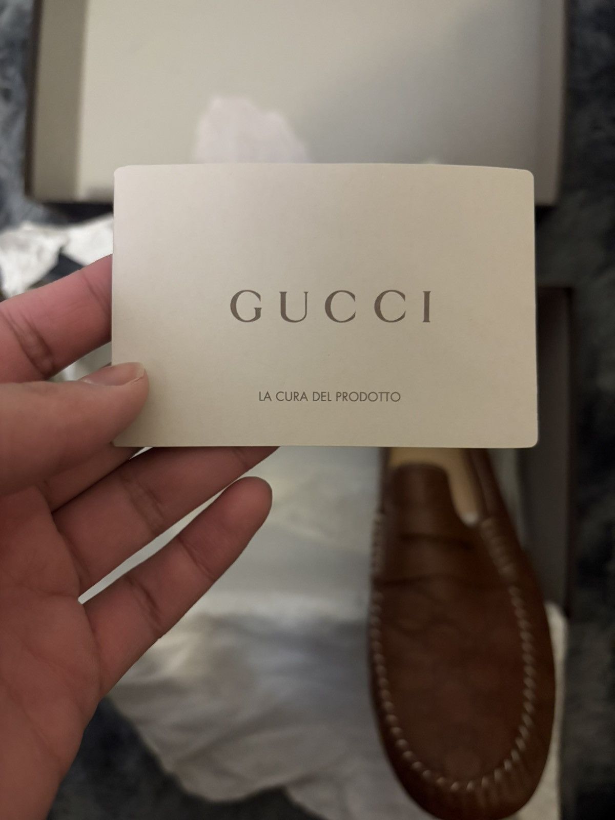 Gucci GUCCI Guccissima Mens Brown Penny Loafer Size US 9 / EU 42 - 6 Thumbnail