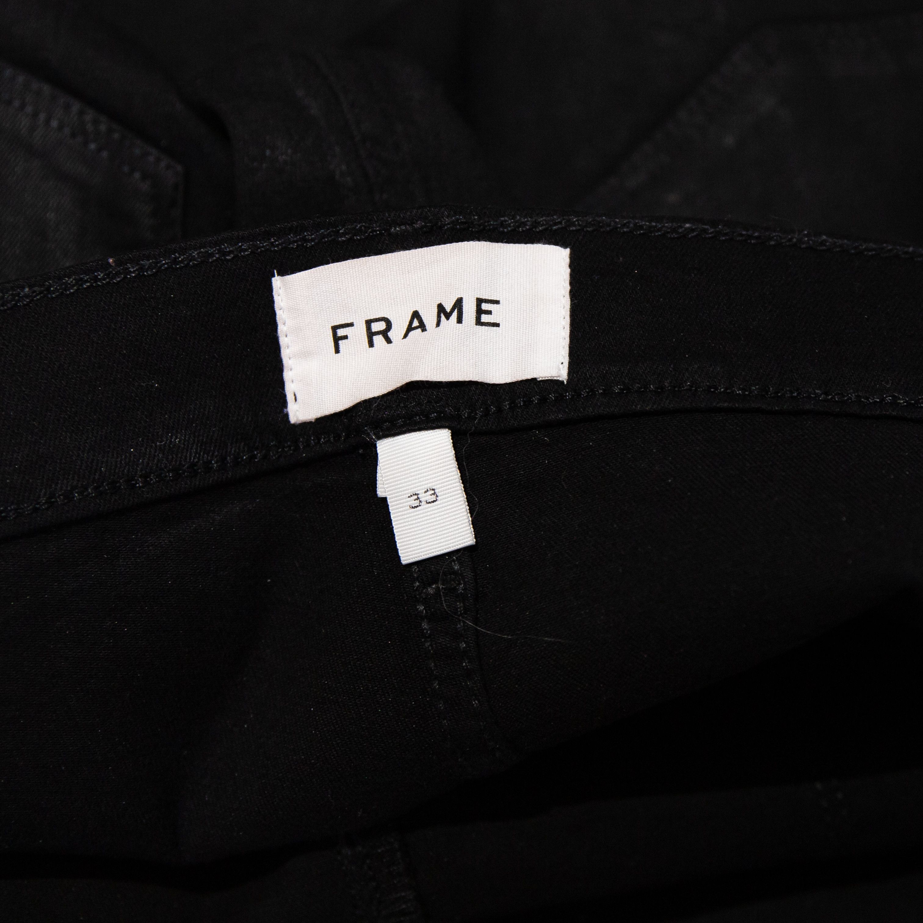 Rag & Bone Frame Denim Le Flare de Francois High Rise Size 33" - 2 Thumbnail