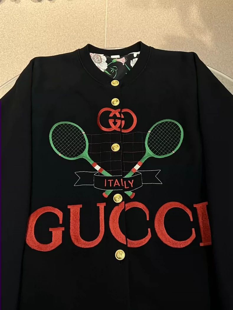 Gucci Gucci Long baseball series double-wear baseball jacket 2503 Size US XXS / EU 40 - 2 Thumbnail