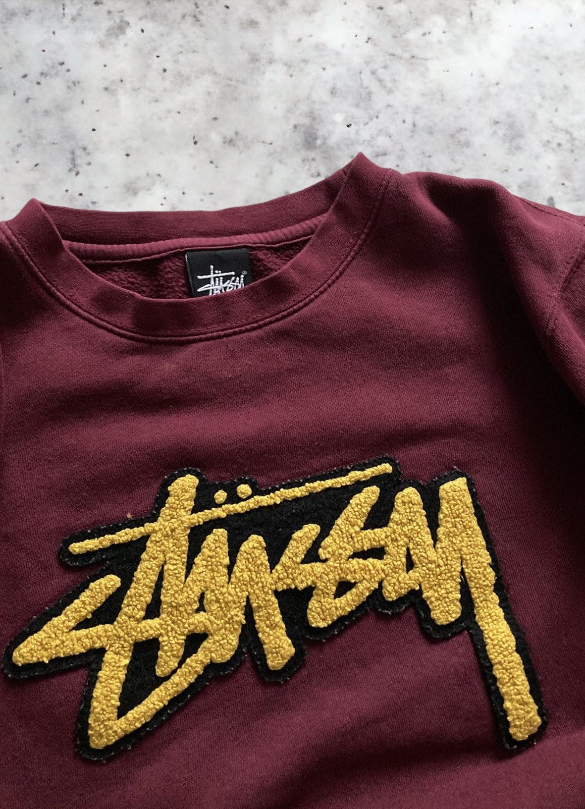 Stussy × Vintage RARE Stussy Big logo crewneck sweatshirt M Vintage y2k Size US M / EU 48-50 / 2 - 4 Thumbnail