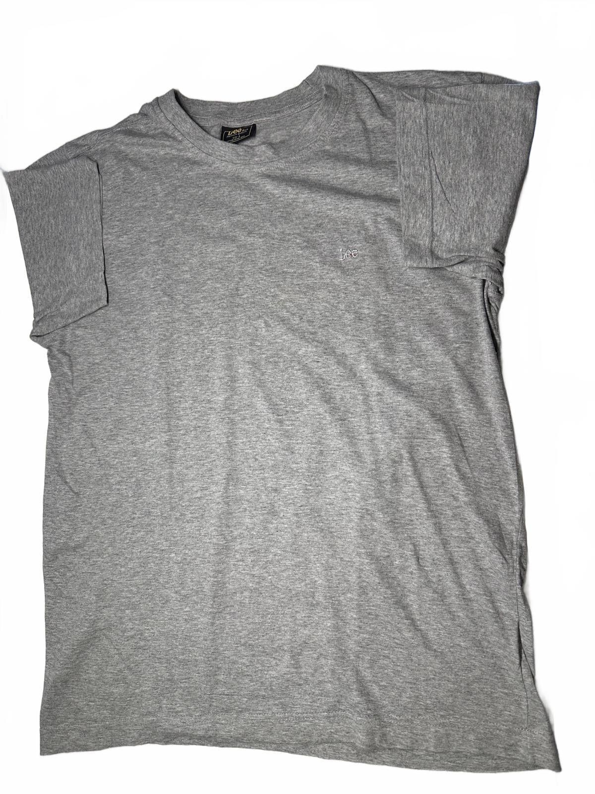 Lee Comfortable Grey T-Shirt Size US L / EU 52-54 / 3 - 3 Thumbnail